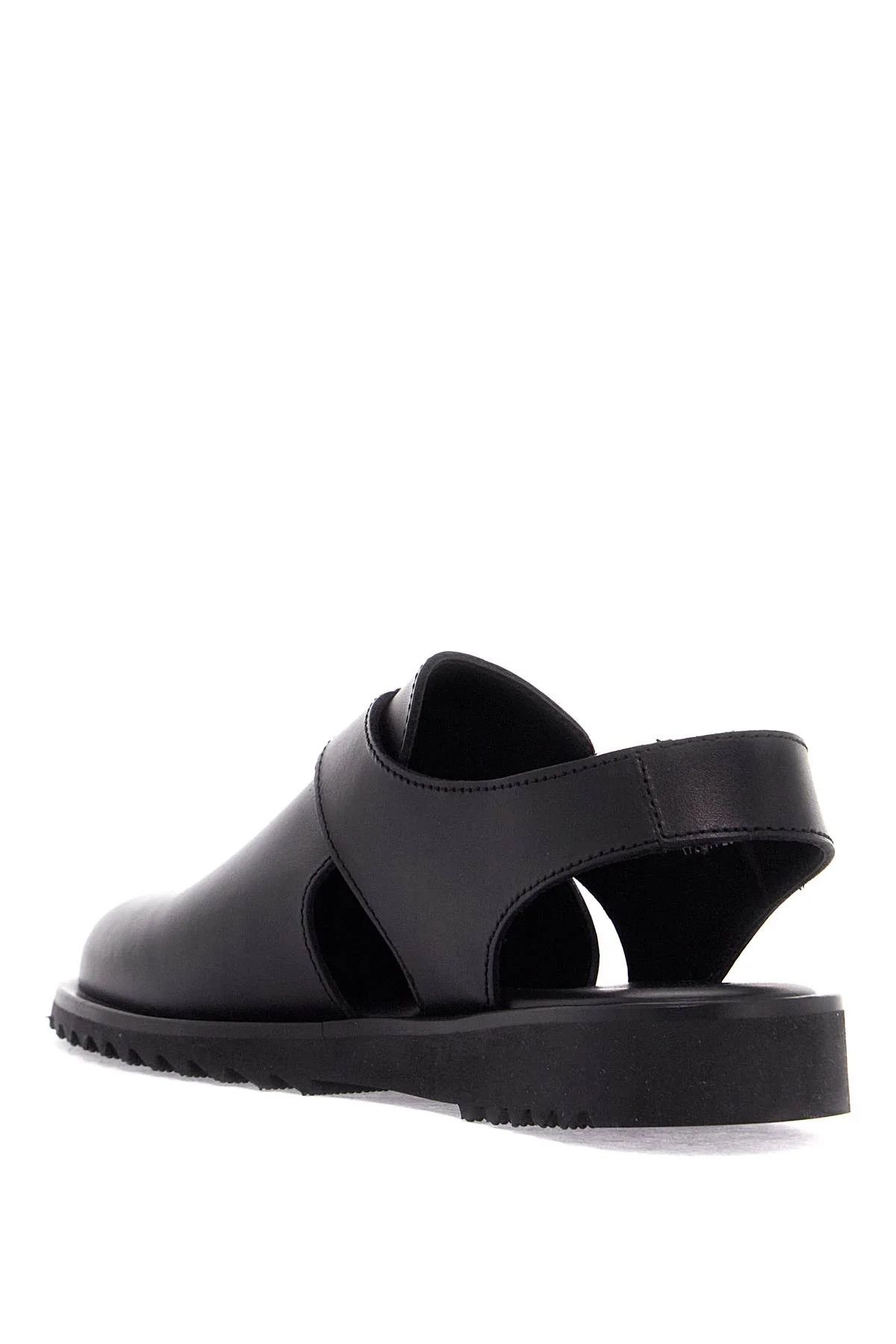 Paraboot o1s22i1n1224 Smooth Leather Sabots in Black Size US 9 / IT 39 - 3 Thumbnail