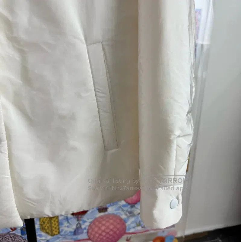Other Prada Cream Color Women's Jacket in Size L. Size L / US 10 / IT 46 - 6 Thumbnail