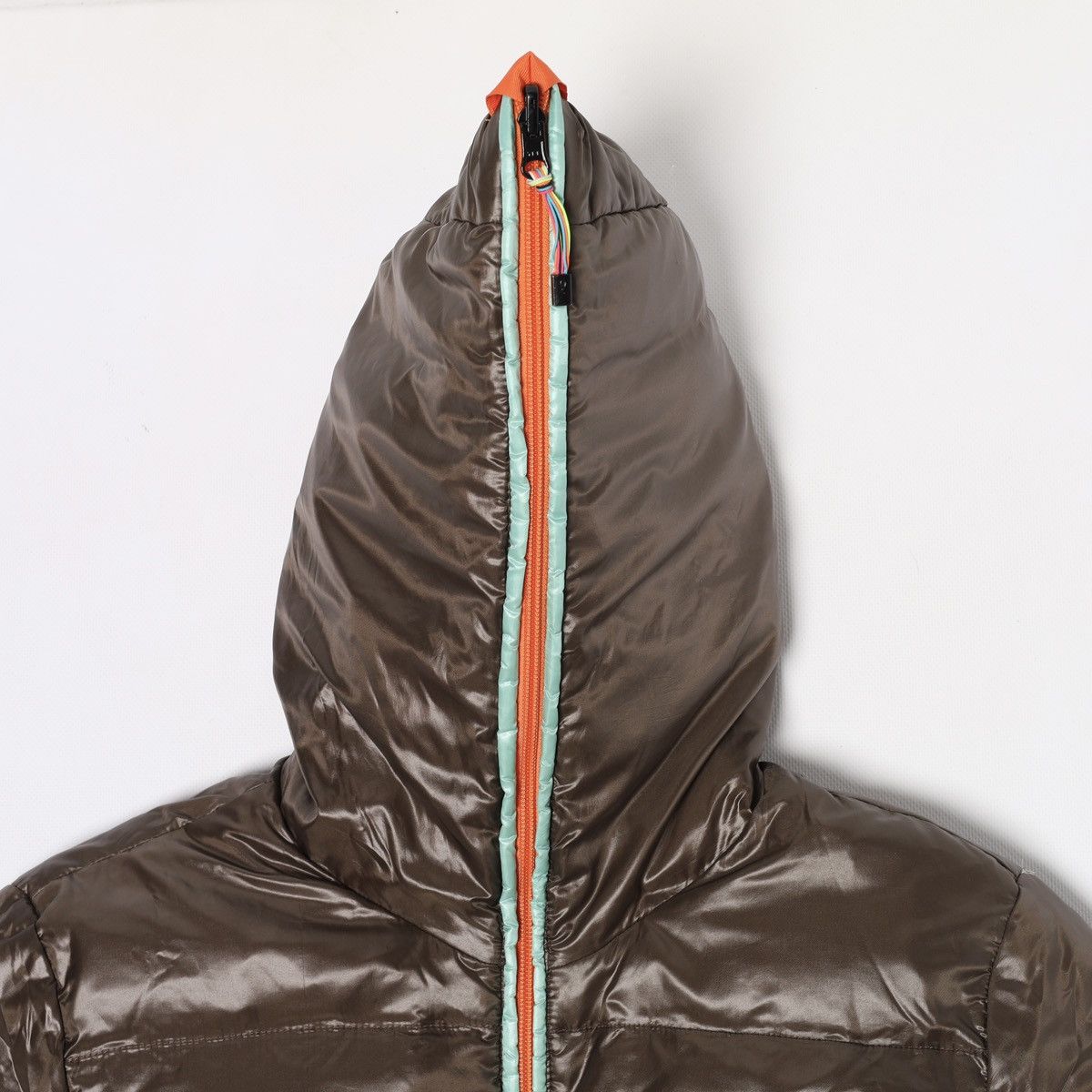 KJUS Kjus Reversible Down Puffer Jacket Brown Light Blue Ski Snow Size L / US 10 / IT 46 - 10 Thumbnail