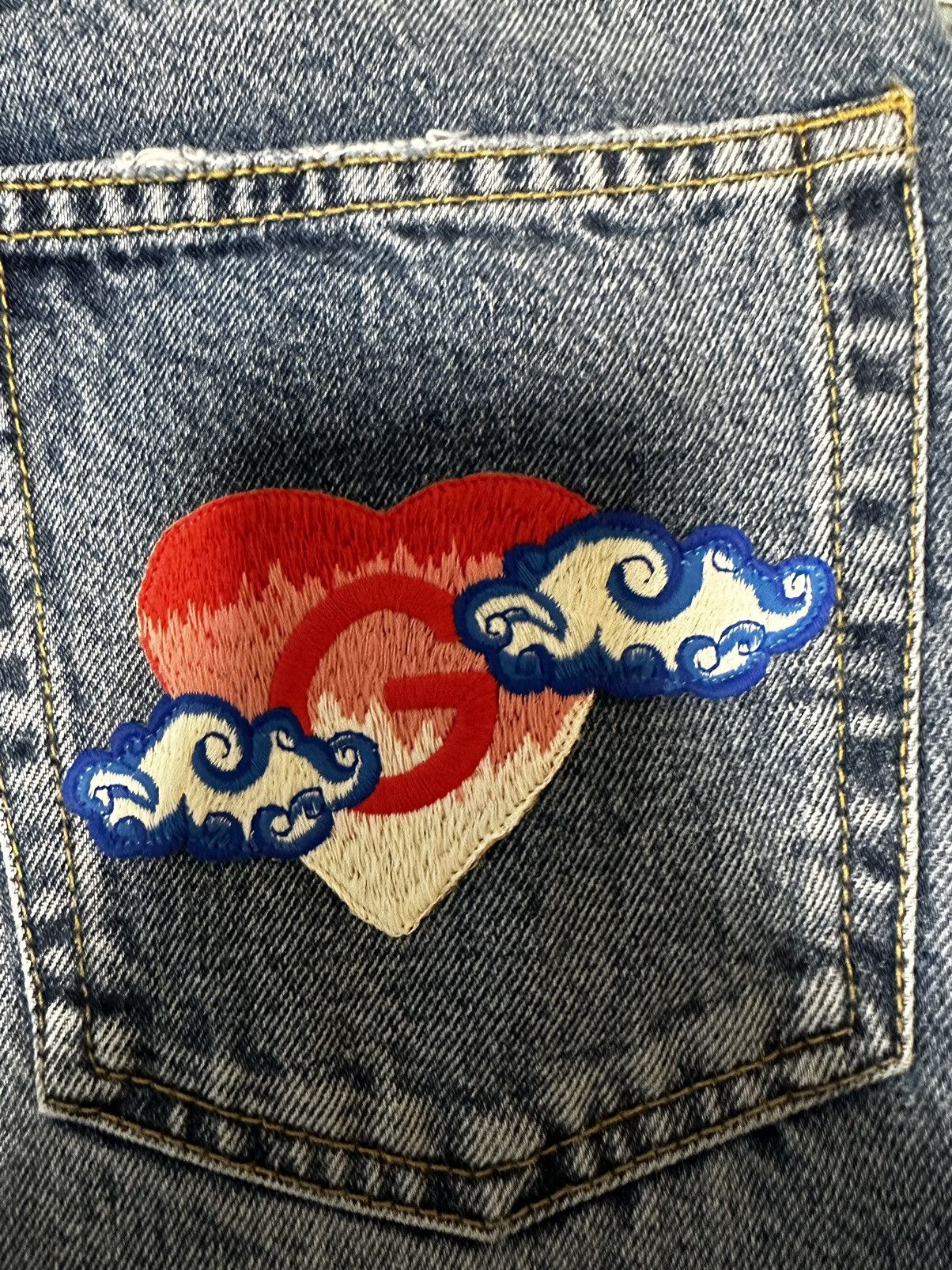 Gucci Gucci denim Size 26" / US 2 / IT 38 - 5 Thumbnail
