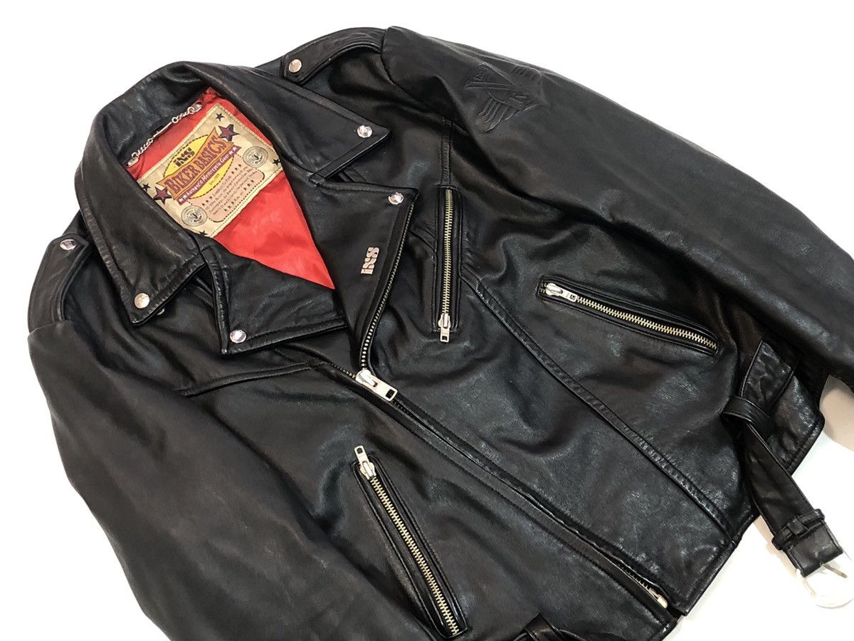 Harley Davidson × Vintage IXS motorcycle biker leather jacket Racing Size US L / EU 52-54 / 3 - 7 Thumbnail