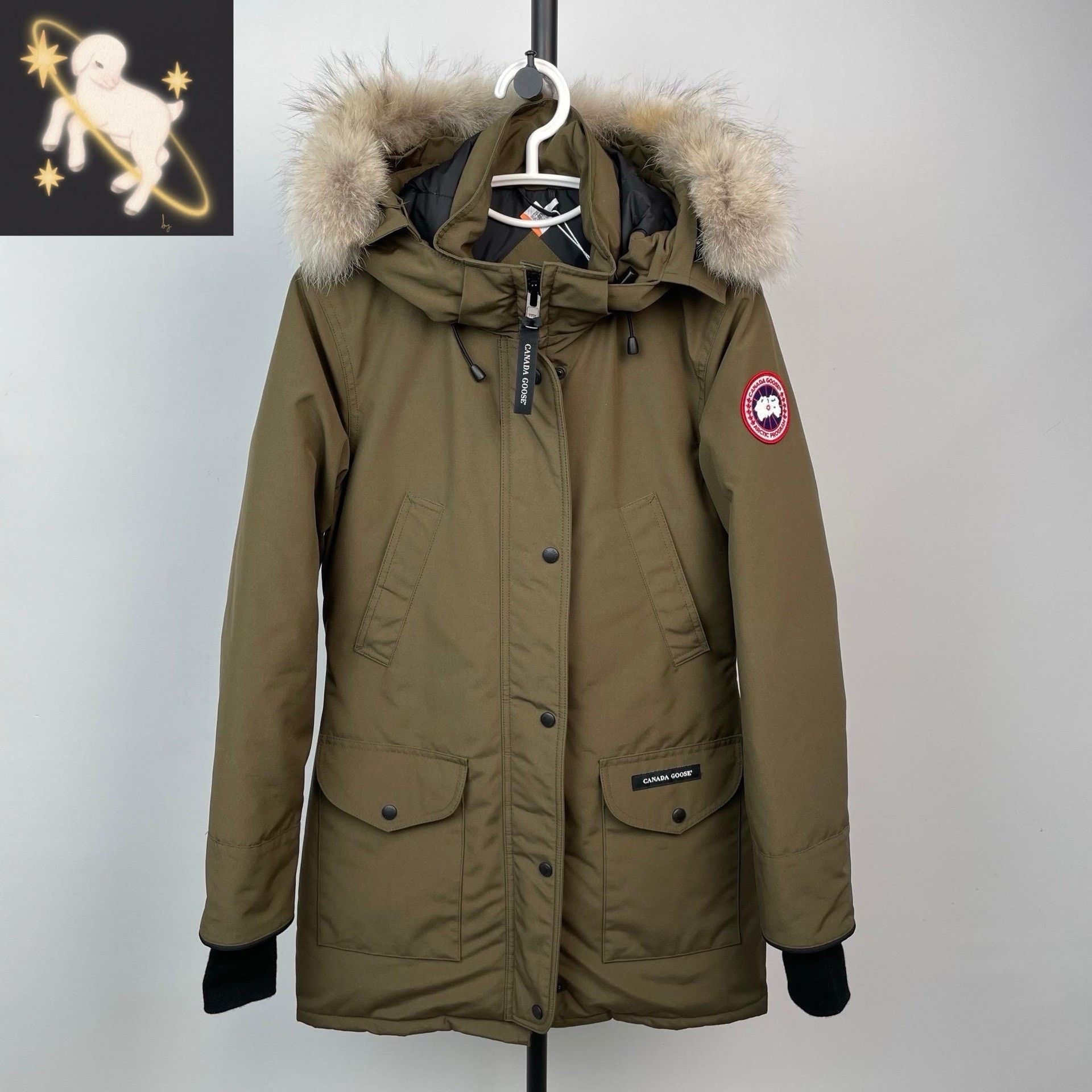Canada Goose Canada Goose Green Heavy Coat S Men Size US S / EU 44-46 / 1 - 1 Thumbnail