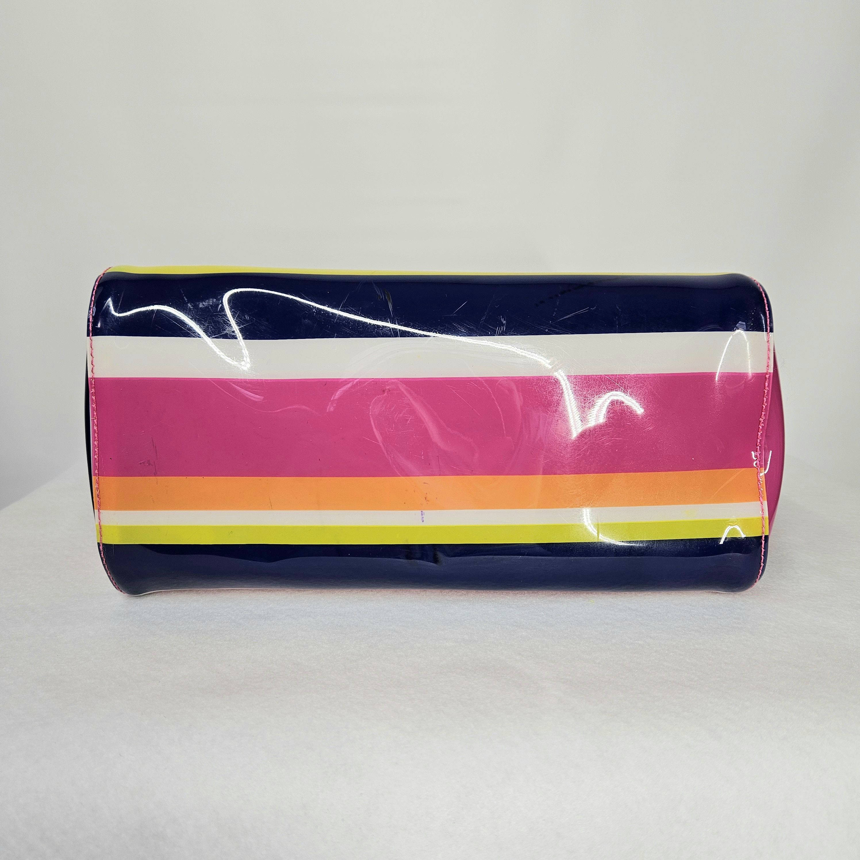 Nine West Nine West 11x11x5.5" Tote Bag Plastic Double Handles Rainbow Size ONE SIZE - 9 Thumbnail