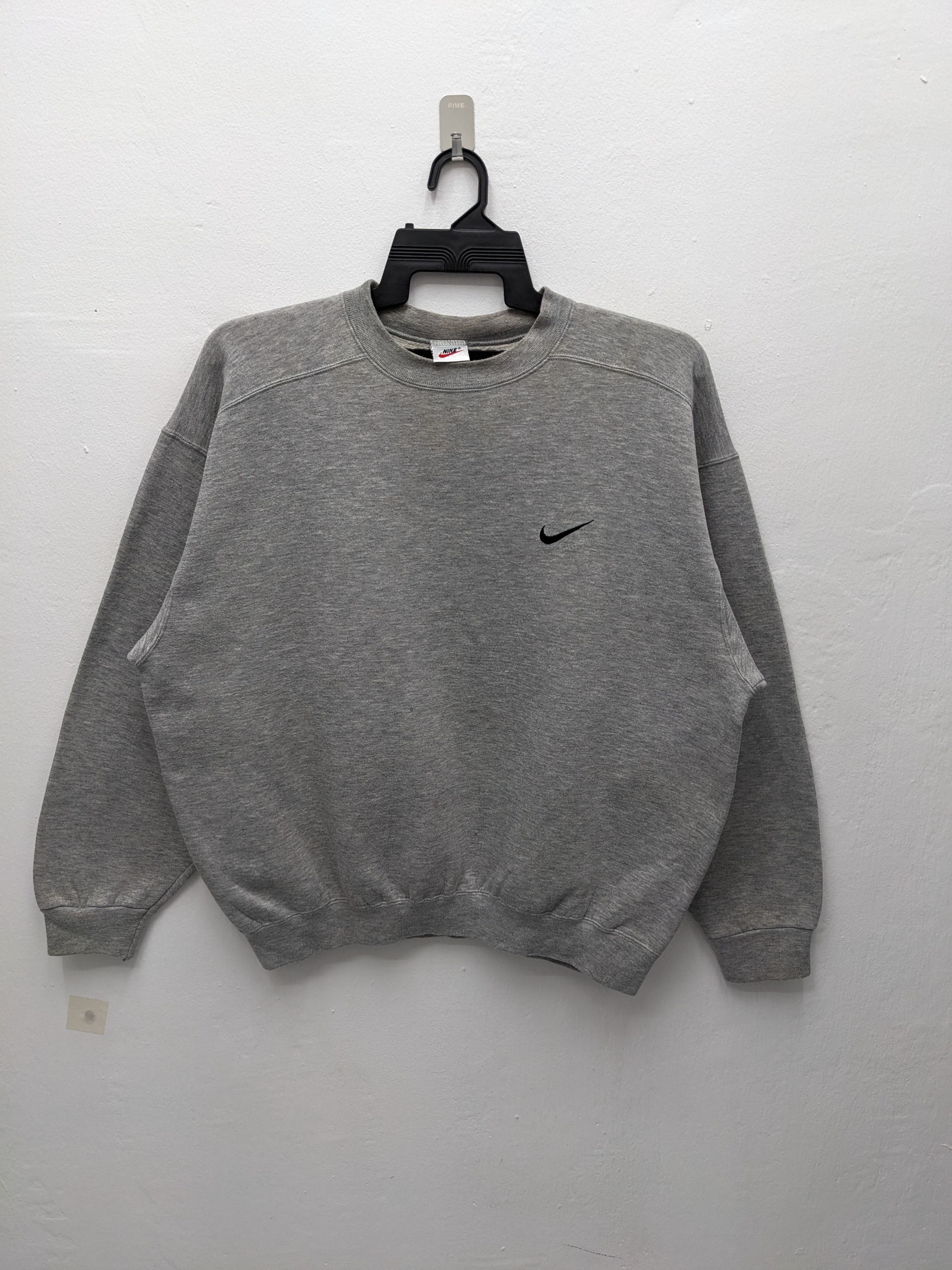 Nike Vintage Nike Made in USA Gray Crewneck Sweatshirt Size US M / EU 48-50 / 2 - 2 Thumbnail