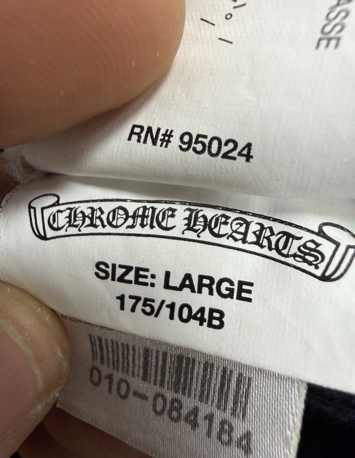 Chrome Hearts Chrome Hearts Black Scroll Zip Hoodie Size US L / EU 52-54 / 3 - 9 Thumbnail