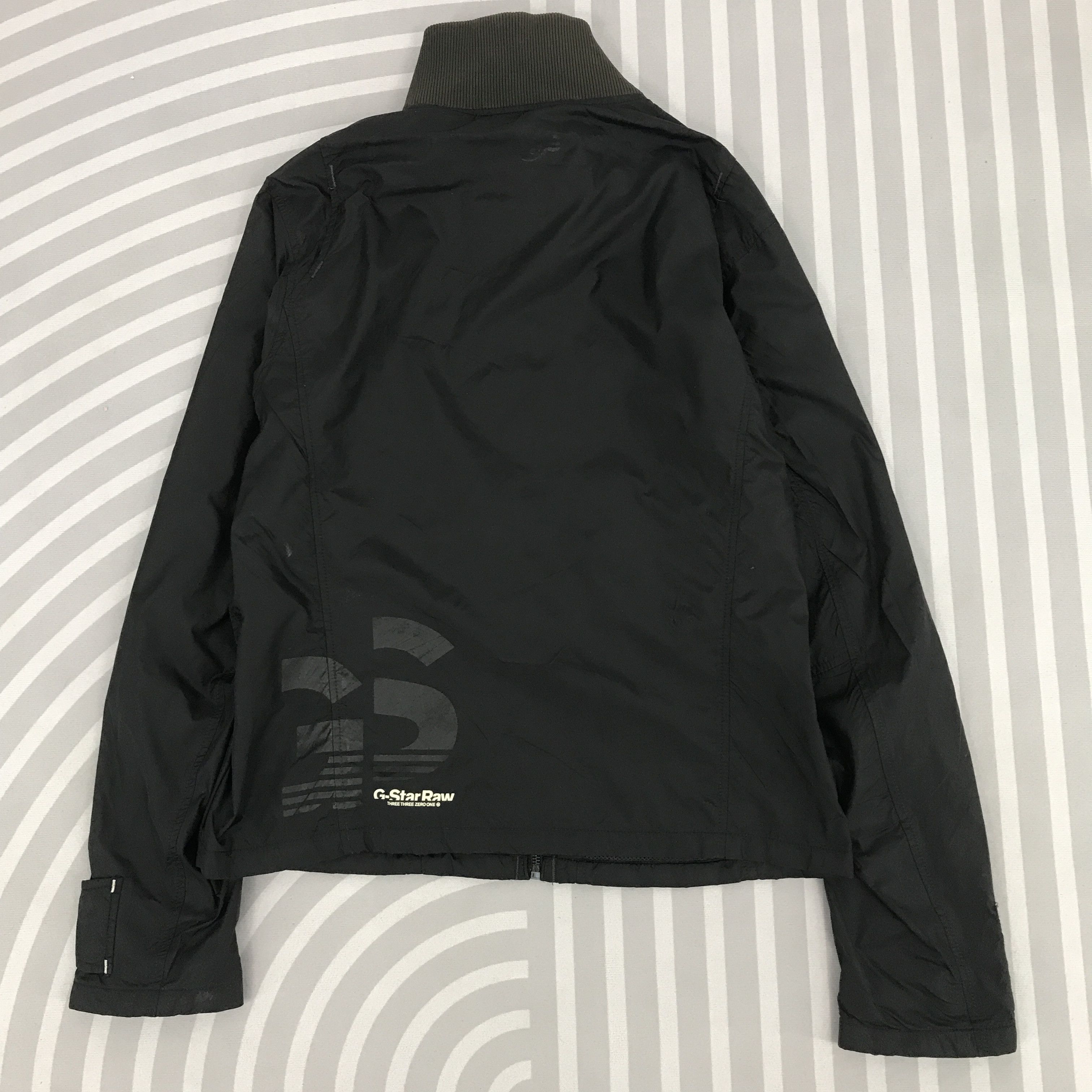 G-Star Vintage G-star raw black jacket windbreaker jacket Size US L / EU 52-54 / 3 - 6 Thumbnail