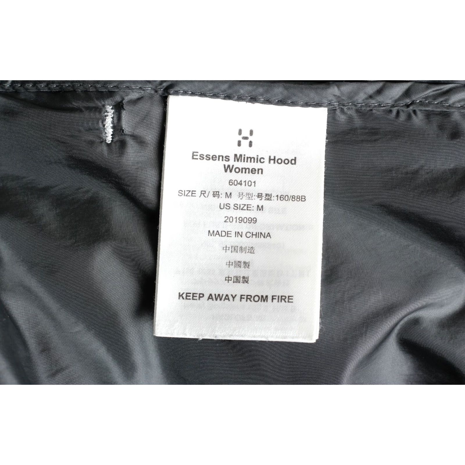 Vintage Haglöfs Essens Mimic Hooded Lightweight Jacket Women M Grey Hiking, Casual, Travel, Quilted, All Seasons Mens Womens Bags & Accessories Size M / US 6-8 / IT 42-44 - 7 Thumbnail