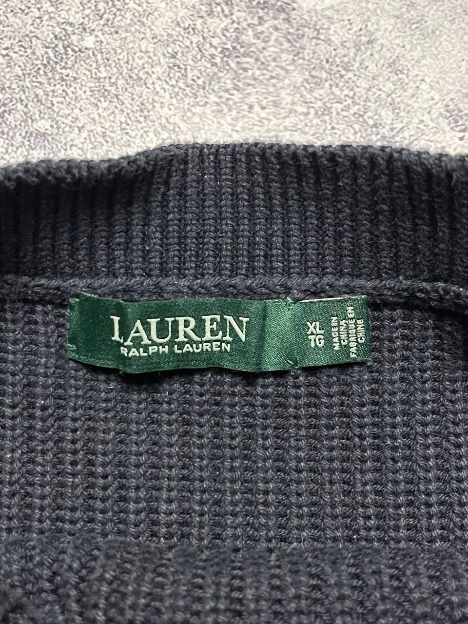 Lauren Ralph Lauren Avant Garde T Feat Ralph Lauren Knit Sweater Size XL / US 12-14 / IT 48-50 - 4 Thumbnail