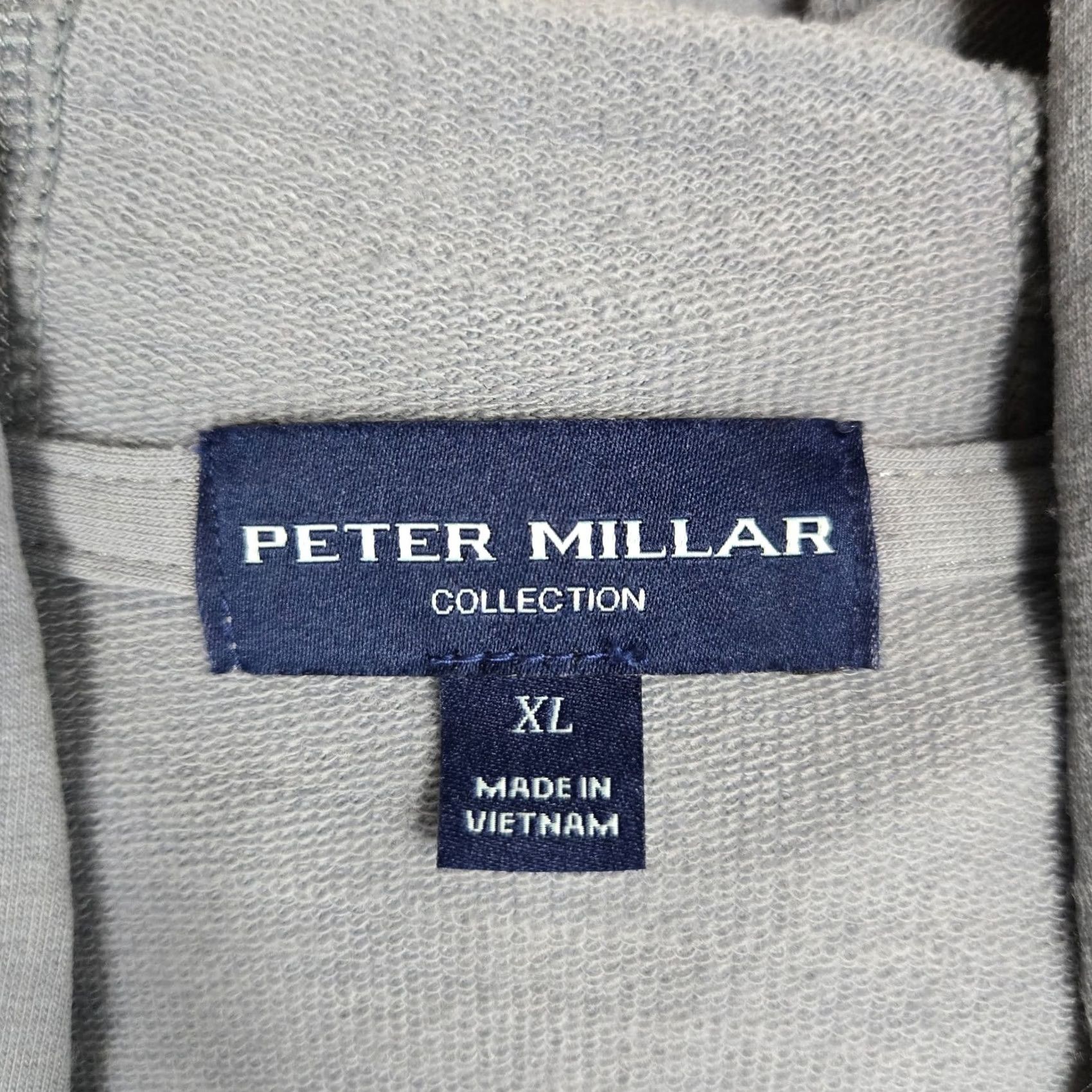 Peter Millar Peter Millar Mens Sz XL Performance Merino Wool Hoodie Sweater Golf Gray Size US XL / EU 56 / 4 - 5 Thumbnail