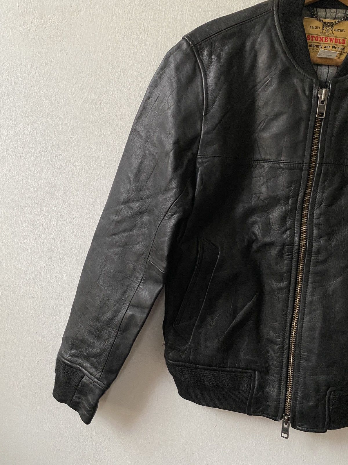 Vintage Vintage Stone Wold Leather Jacket Size US M / EU 48-50 / 2 - 4 Thumbnail