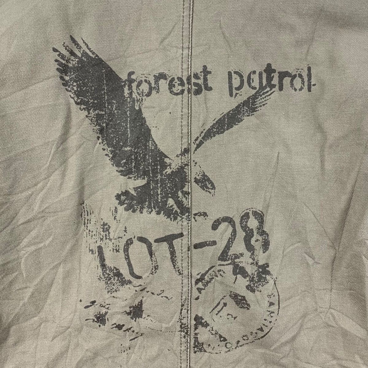 Vintage Vintage SAMUEL & KEVIN Forest Patrol LOT-28 Khaki Jacket Size M / US 6-8 / IT 42-44 - 2 Thumbnail