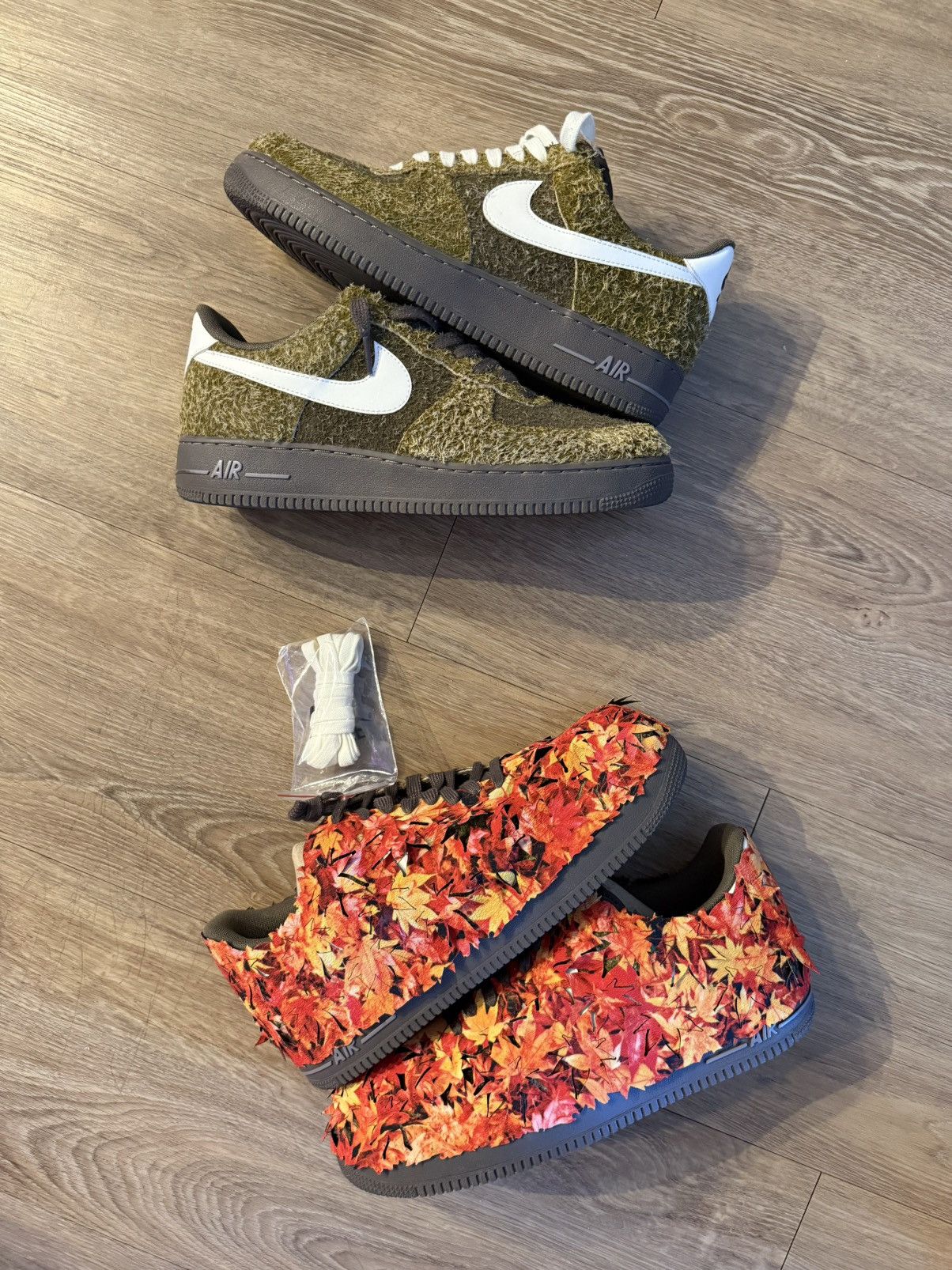 Nike Air Force One LX “Leaf Camo” Size US 11.5 / EU 44-45 - 5 Thumbnail