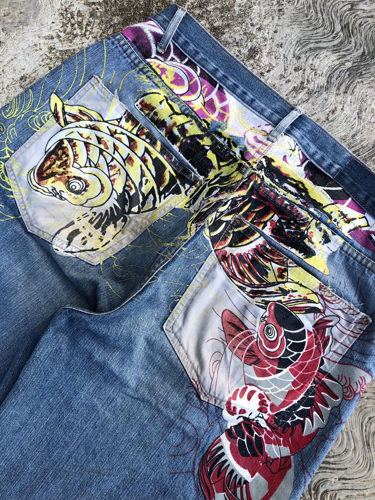 Japanese Brand Vintage Rare Kanji Japanese Pants Size US 38 / EU 54 - 10 Thumbnail