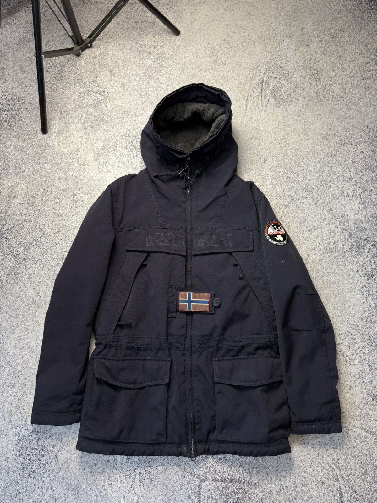 Napapijri Vintage Napapijri Anorak parka Jacket Size US S / EU 44-46 / 1 - 1 Thumbnail