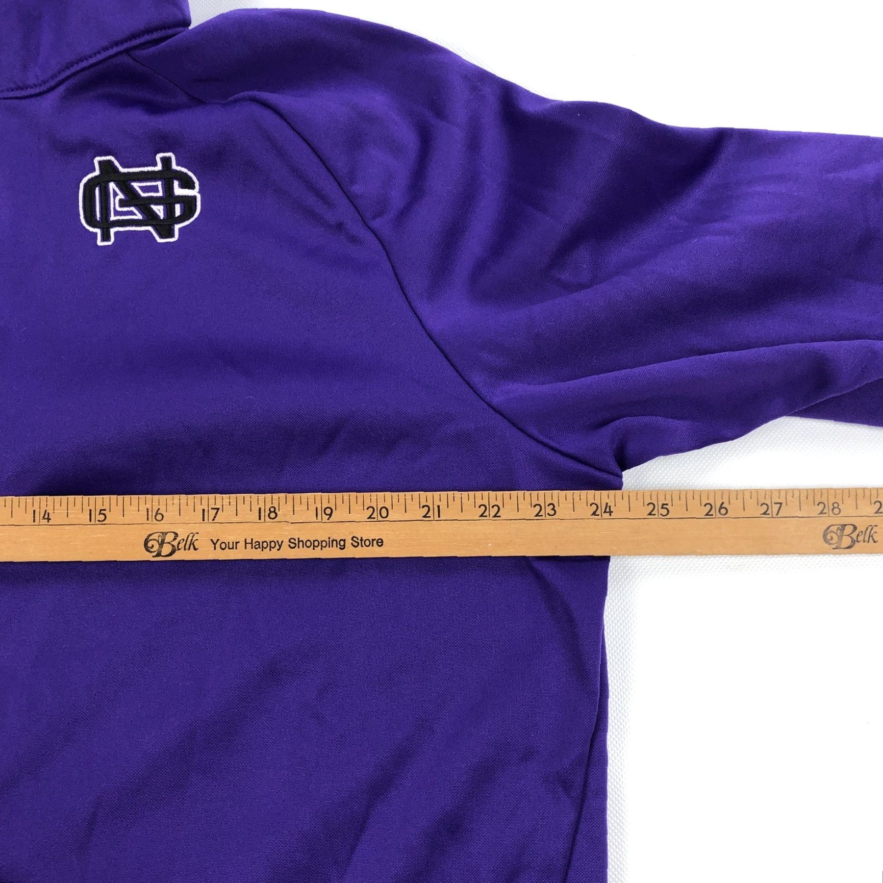 Nike Nike Dri-FIT Men's XL Purple 1/4 Zip Pullover Jacket Activewear Size US XL / EU 56 / 4 - 5 Thumbnail