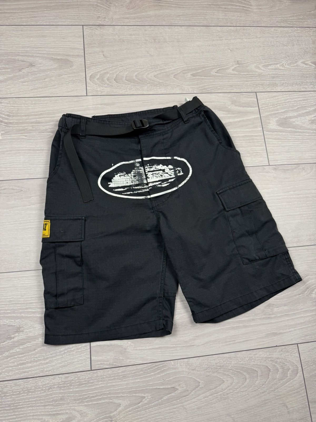 Corteiz Alcatraz Cargo Shorts 確実正規品 Corteiz Alcatraz Cargo Shorts Navy Men's - SS23 - US