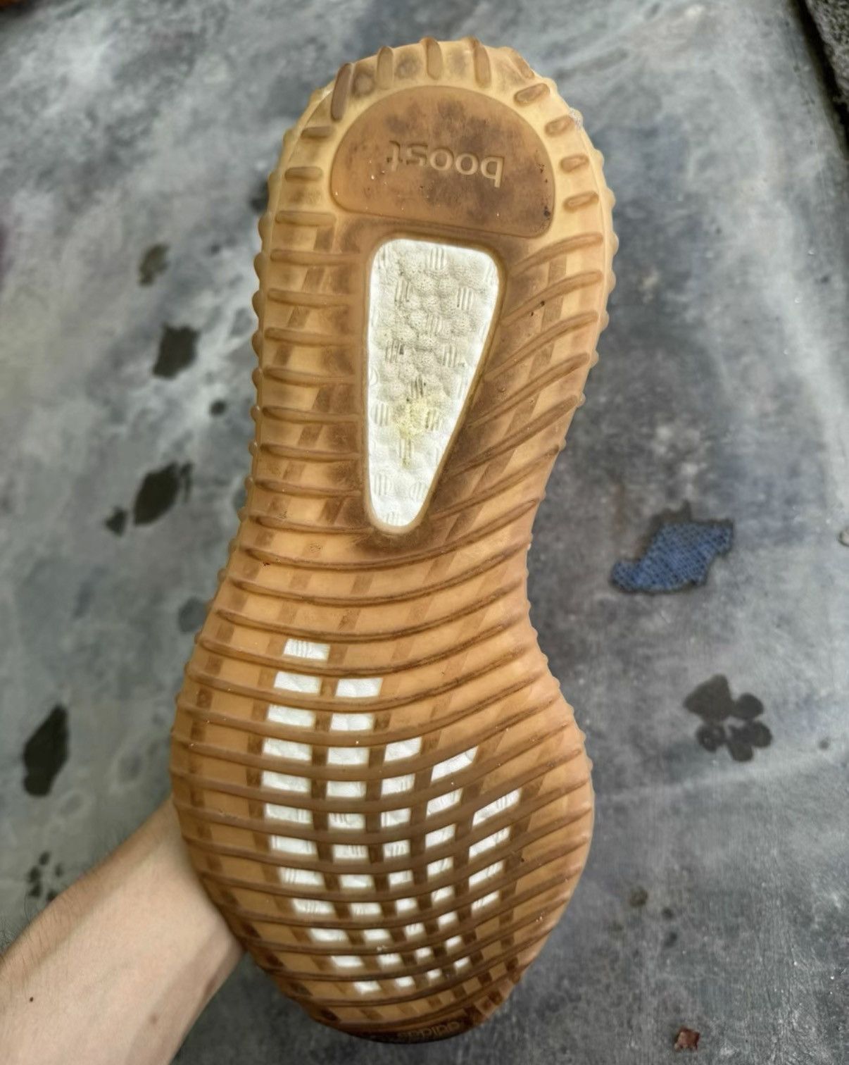 Adidas Adidas Yeezy 350 Clay EG7490 K37 Size US 11.5 / EU 44-45 - 4 Thumbnail