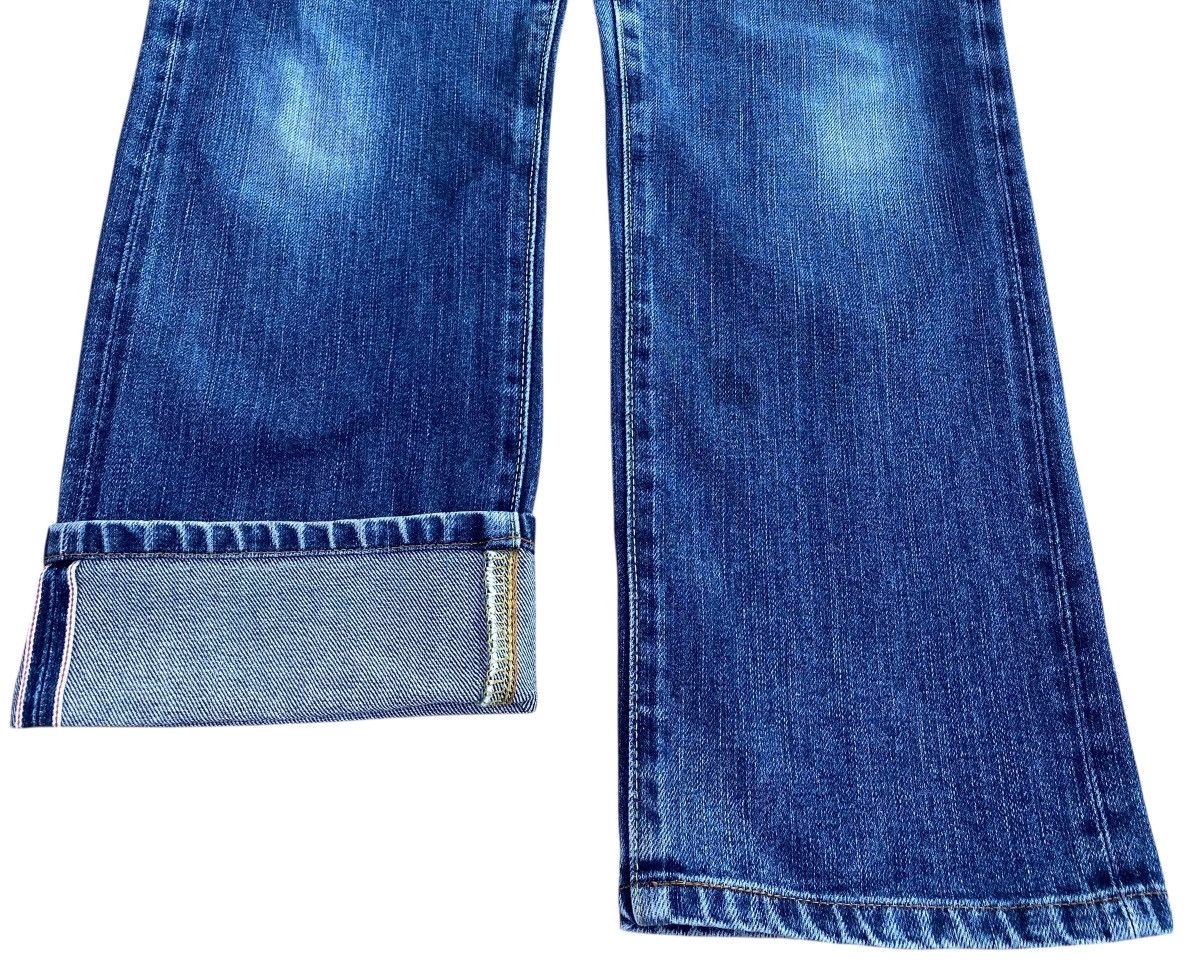 Uniqlo Uniqlo X Selvage Blue Wash Style Straight Leg Jeans Size US 31 - 5 Thumbnail