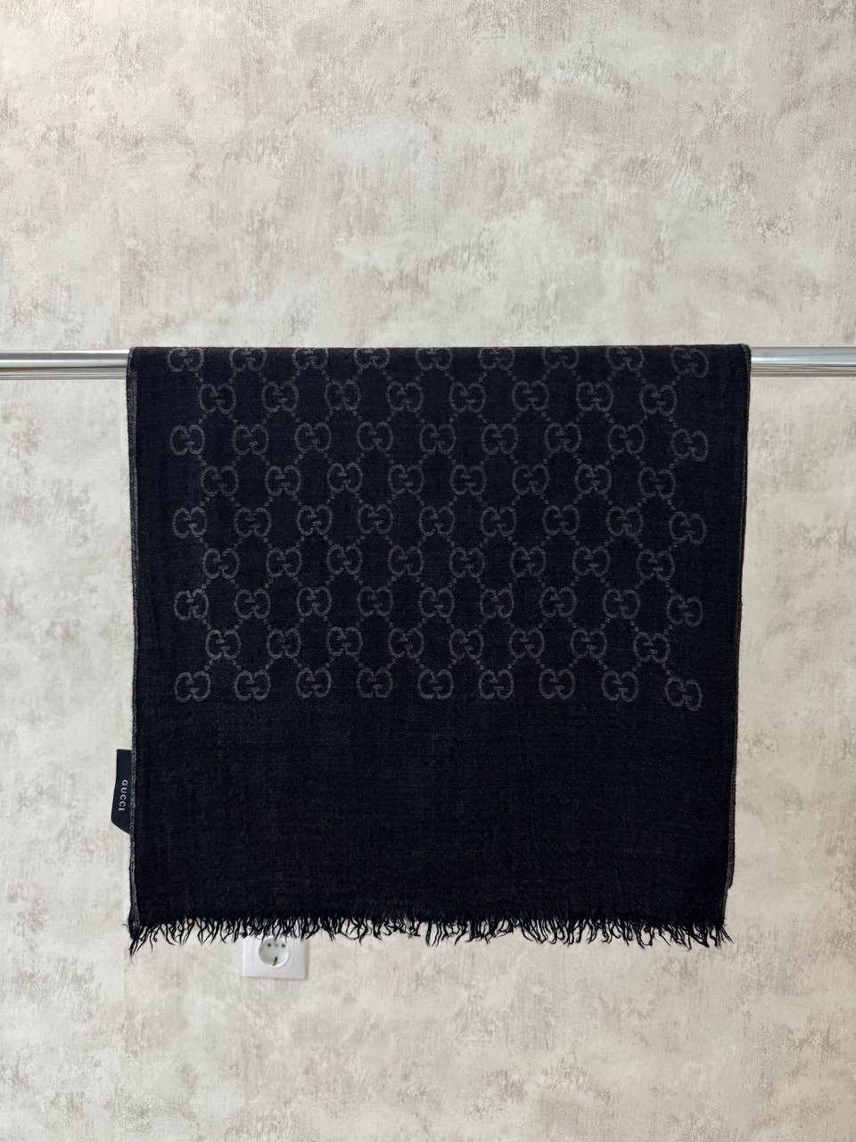 Gucci GUCCI Wool & Silk Scarf Size ONE SIZE - 2 Thumbnail