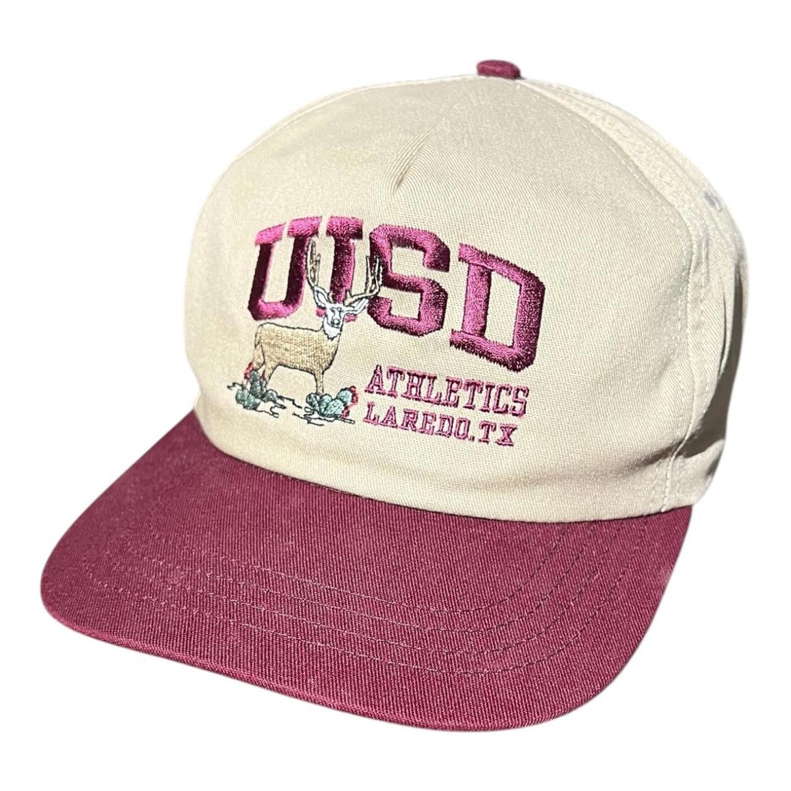 Other Vintage 90s UISD Athletics Laredo Texas Snapback Hat Size ONE SIZE - 1 Thumbnail