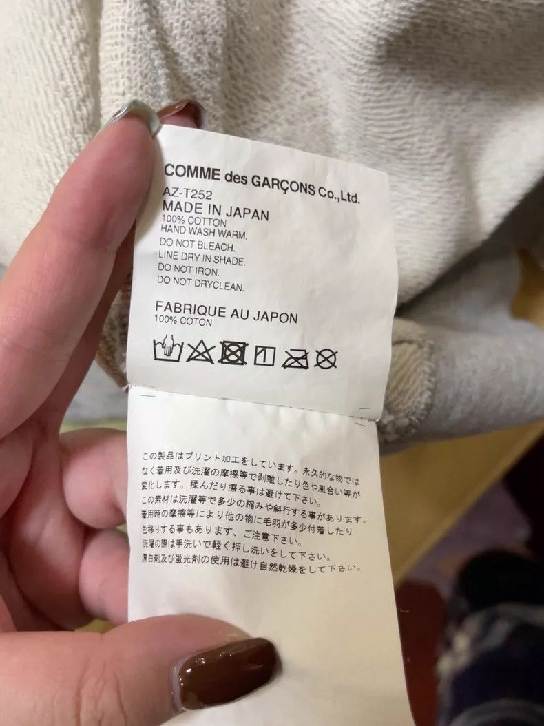 Comme des Garcons Comme Des Garcons 2018 New Back Red Love Zipper Sweater Size XL / US 12-14 / IT 48-50 - 6 Thumbnail