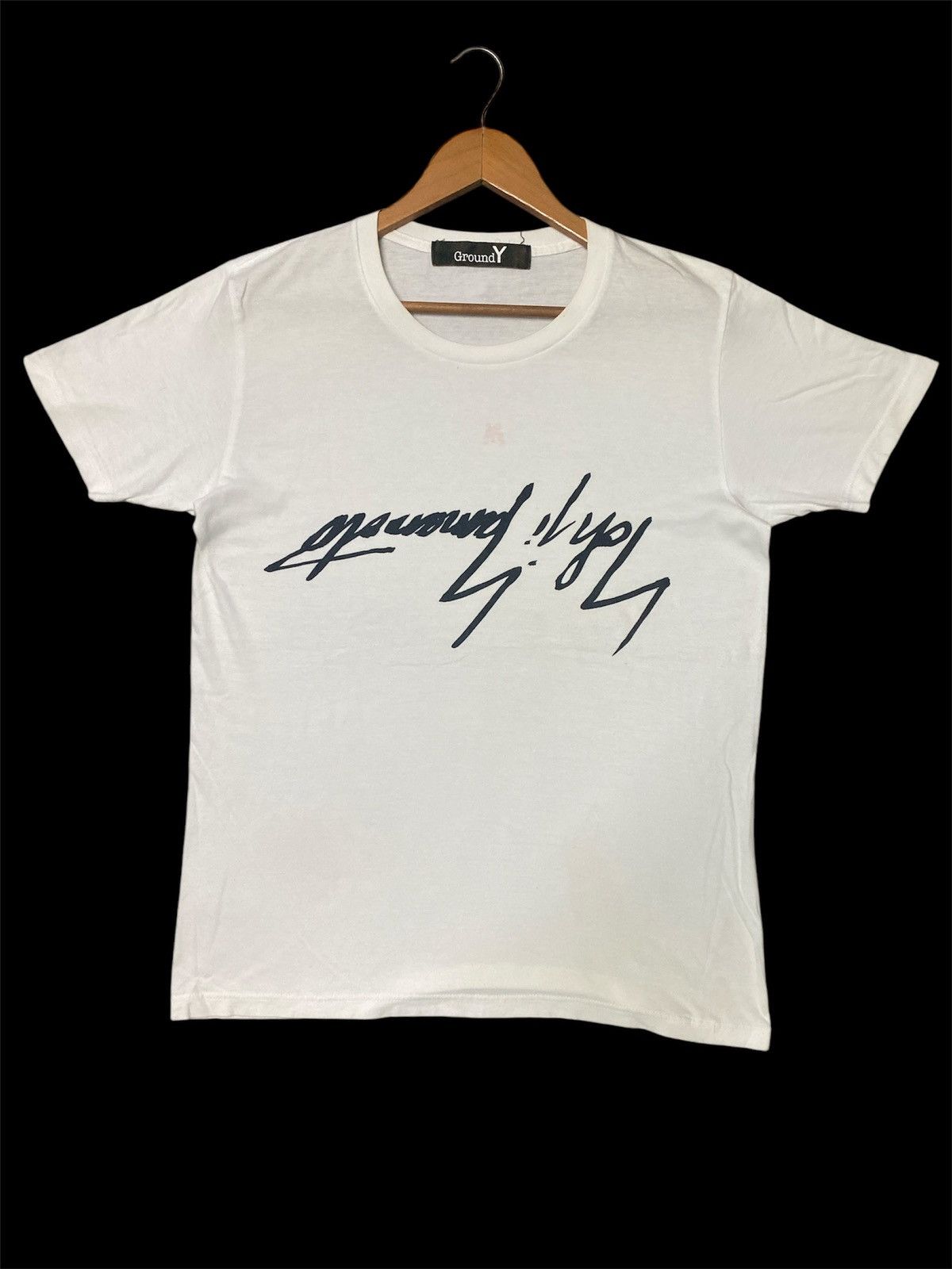 Japanese Brand × Vintage × Yohji Yamamoto ‼️RARE‼️YOHJI YAMAMOTO SPELLOUT VINTAGE SHIRT TEE🔥 Size US M / EU 48-50 / 2 - 1 Thumbnail