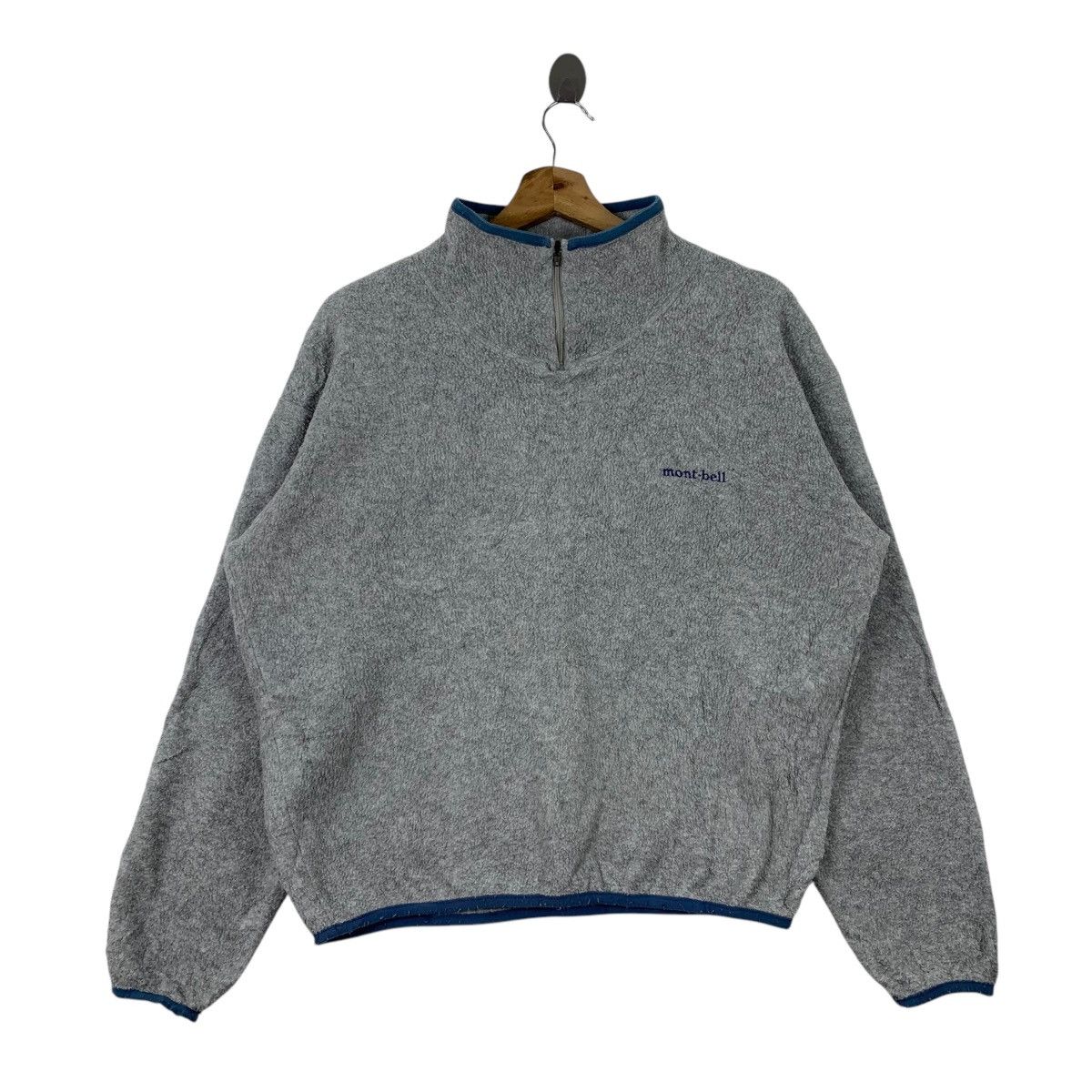 Vintage MONTBELL x POLARTEC Outdoor Half Zipper Sweatshirt