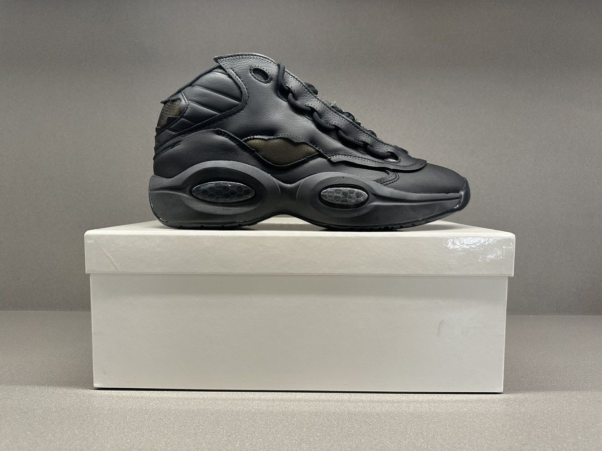 Maison Margiela × Reebok Reebok Question Mid Maison Margiela Memory Of Black Size US 8.5 / EU 41-42 - 3 Thumbnail
