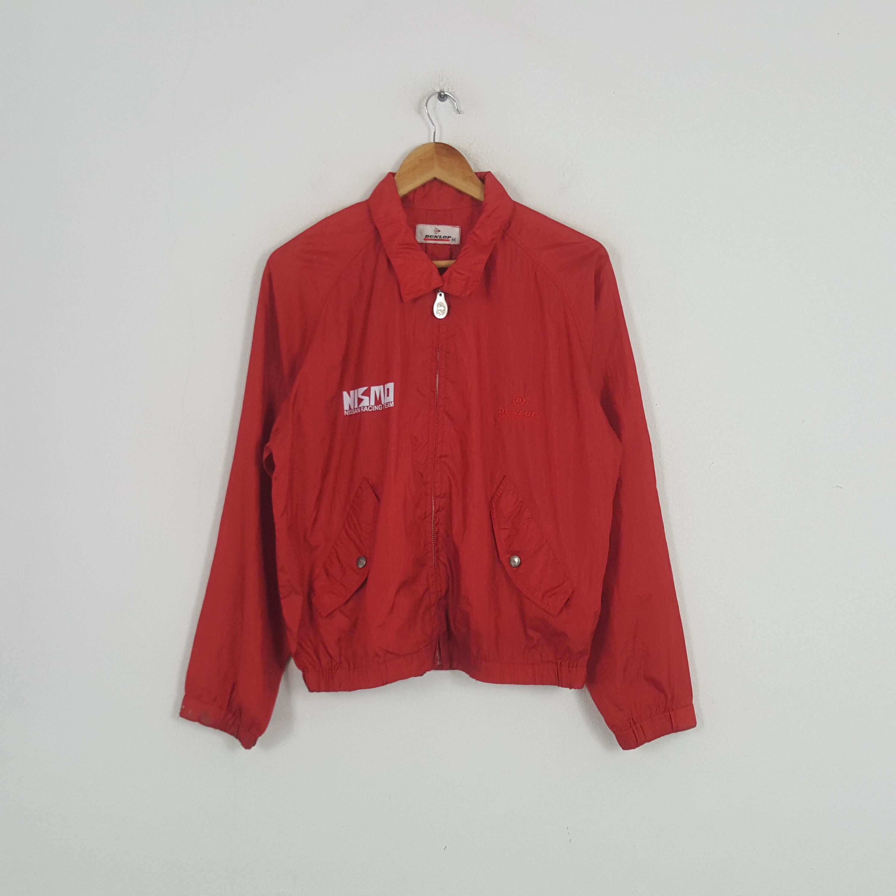 Japanese Brand × Vintage Vintage Dunlop Nismo Nissan Japanese Racing Custom Jacket Size US M / EU 48-50 / 2 - 2 Thumbnail