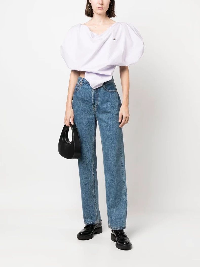Vivienne Westwood Vivienne Westwood Heart-shaped silhouette cropped top Size XS / US 0-2 / IT 36-38 - 1 Thumbnail