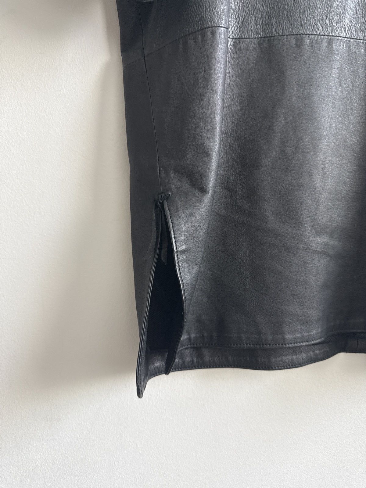 General Research × Japanese Brand × Vintage Vintage Jipijapa Leather shirt Size US S / EU 44-46 / 1 - 5 Thumbnail