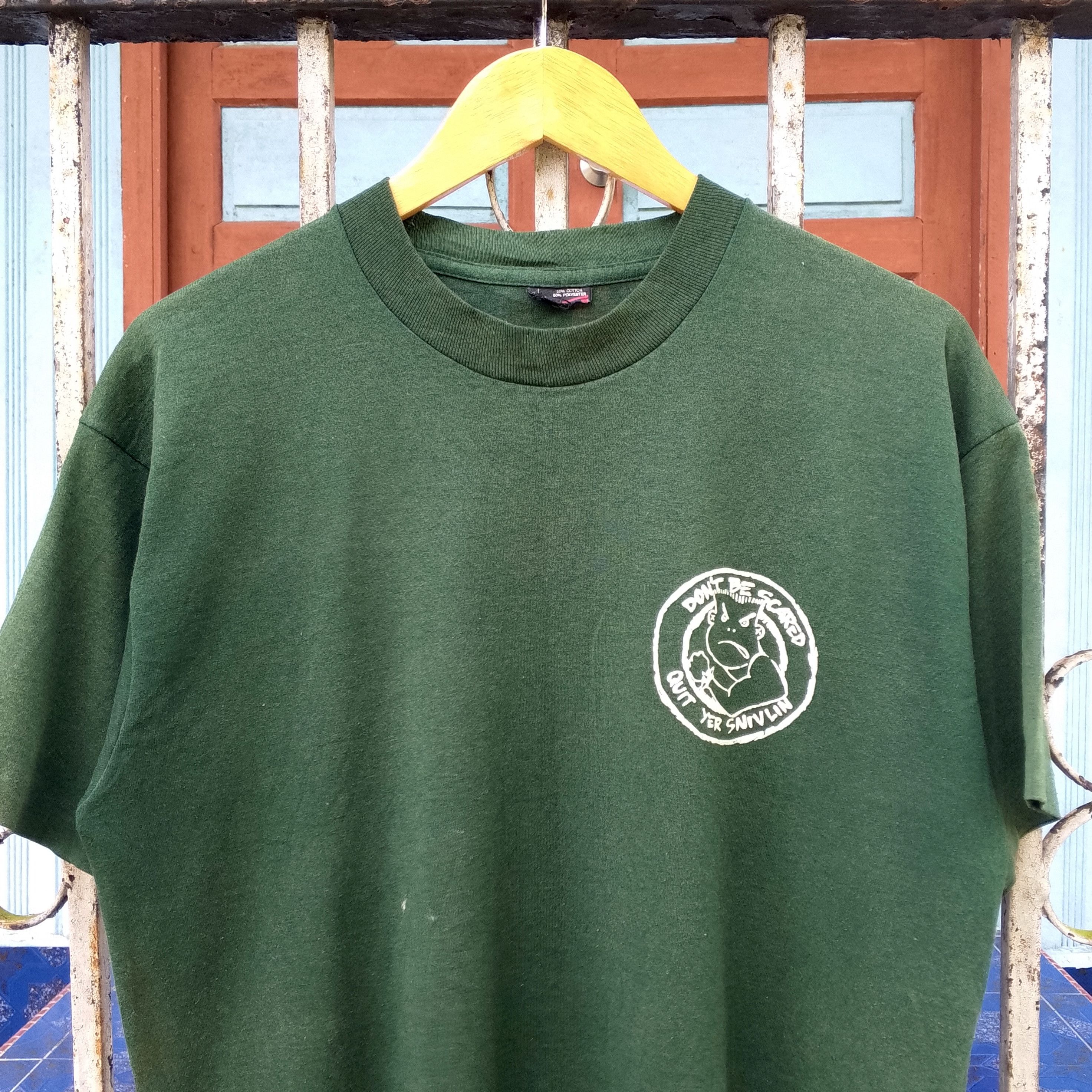 Vintage Vintage Bad Boy Club Green Tee Size L Size US L / EU 52-54 / 3 - 5 Thumbnail