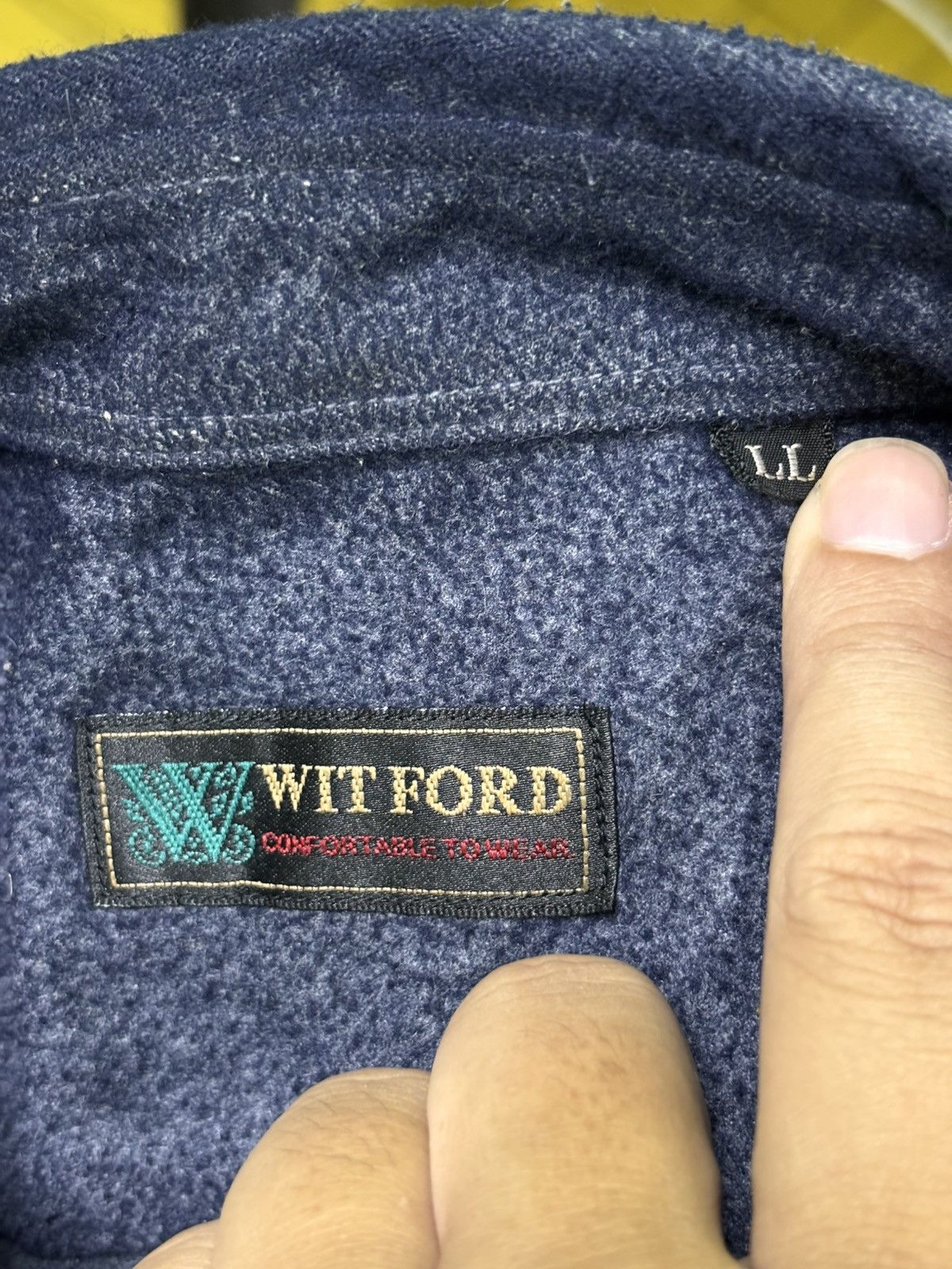 Japanese Brand Witford Button Up Shirt Size US XL / EU 56 / 4 - 17 Thumbnail