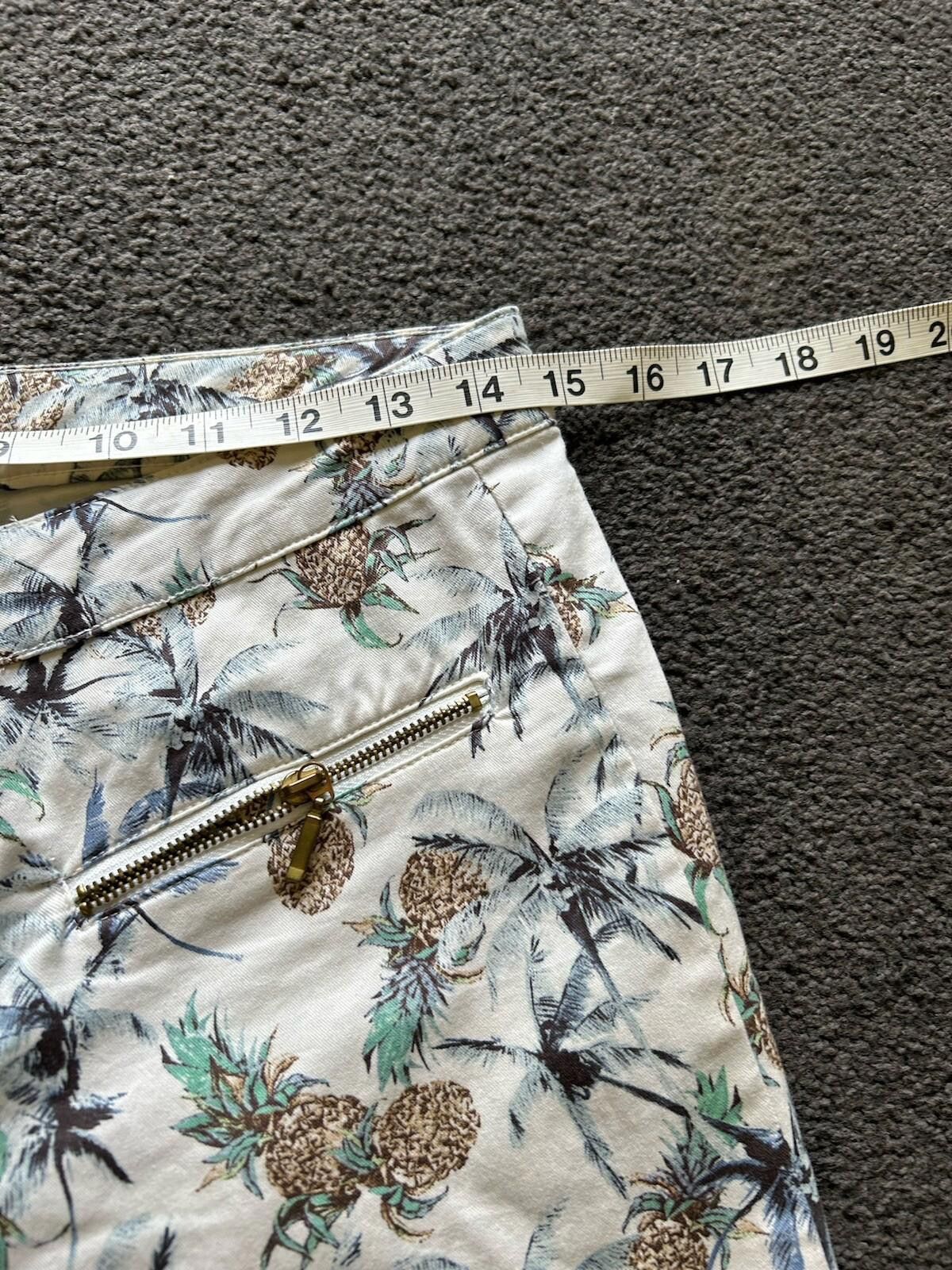 Designer Pull & Bear Skinny High Waist Capri - Sz EUR 38 Mex 28 AU M Size 32" / US 10 / IT 46 - 6 Thumbnail