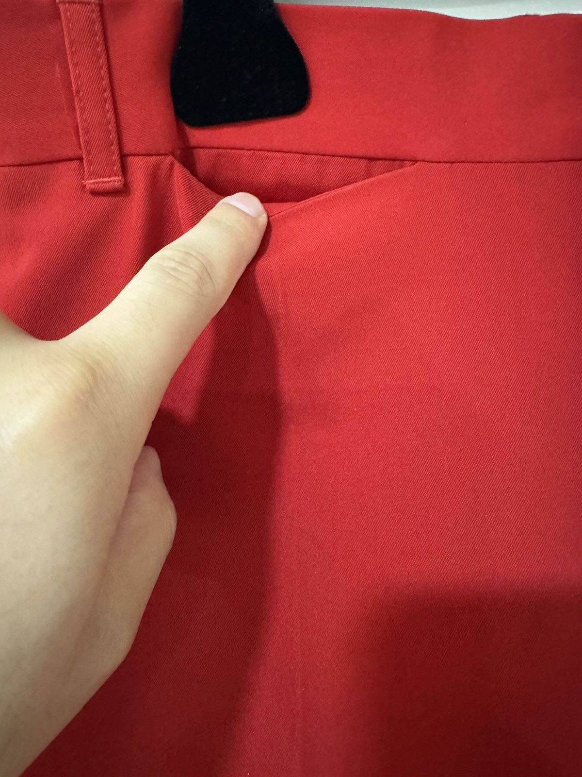 Balenciaga SS19 Red Fluid Trouser Size US 30 / EU 46 - 3 Thumbnail
