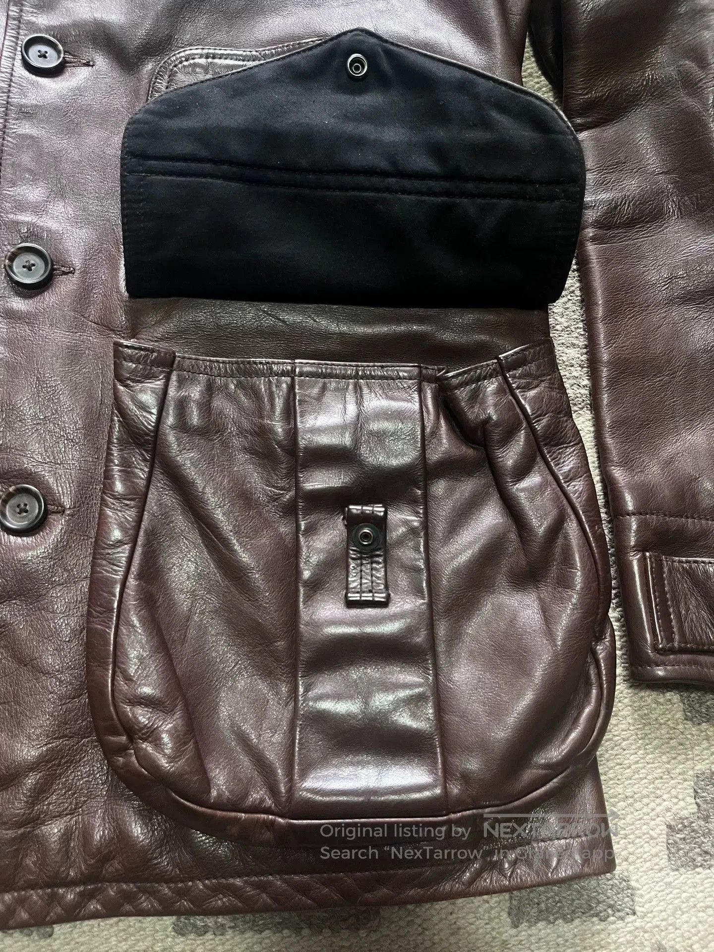 RRL Ralph Lauren Ralph Lauren RRL Leather Hunting Vest. Size US S / EU 44-46 / 1 - 5 Thumbnail