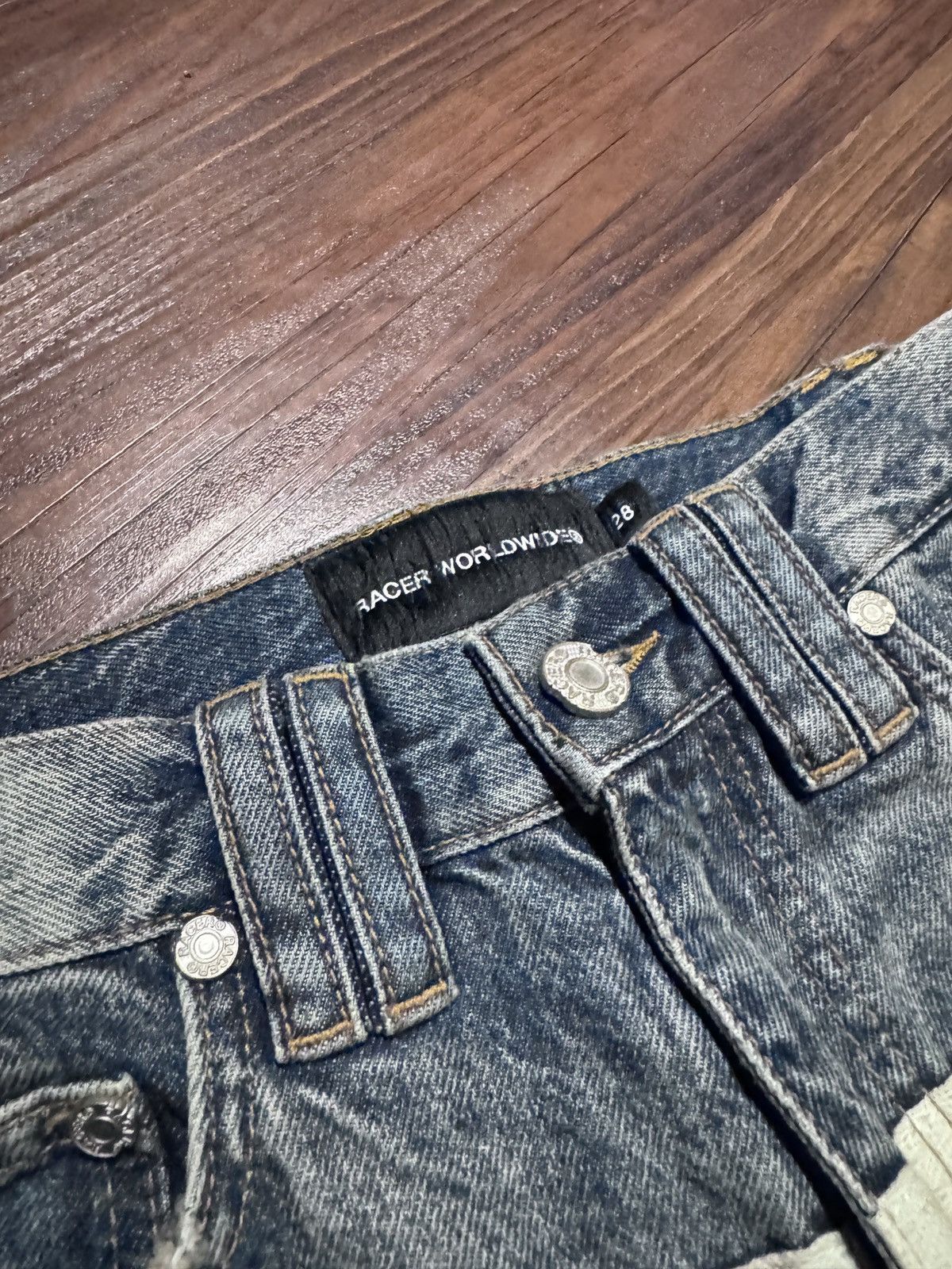 Racer Worldwide Racer Worldwide Track Jeans Size US 28 / EU 44 - 2 Thumbnail