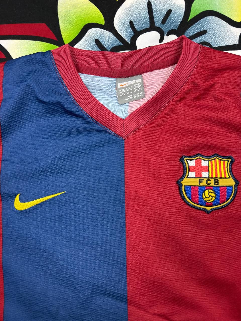 Nike Nike Barcelona 2009 home football shirt mens jersey size L Size US L / EU 52-54 / 3 - 3 Thumbnail