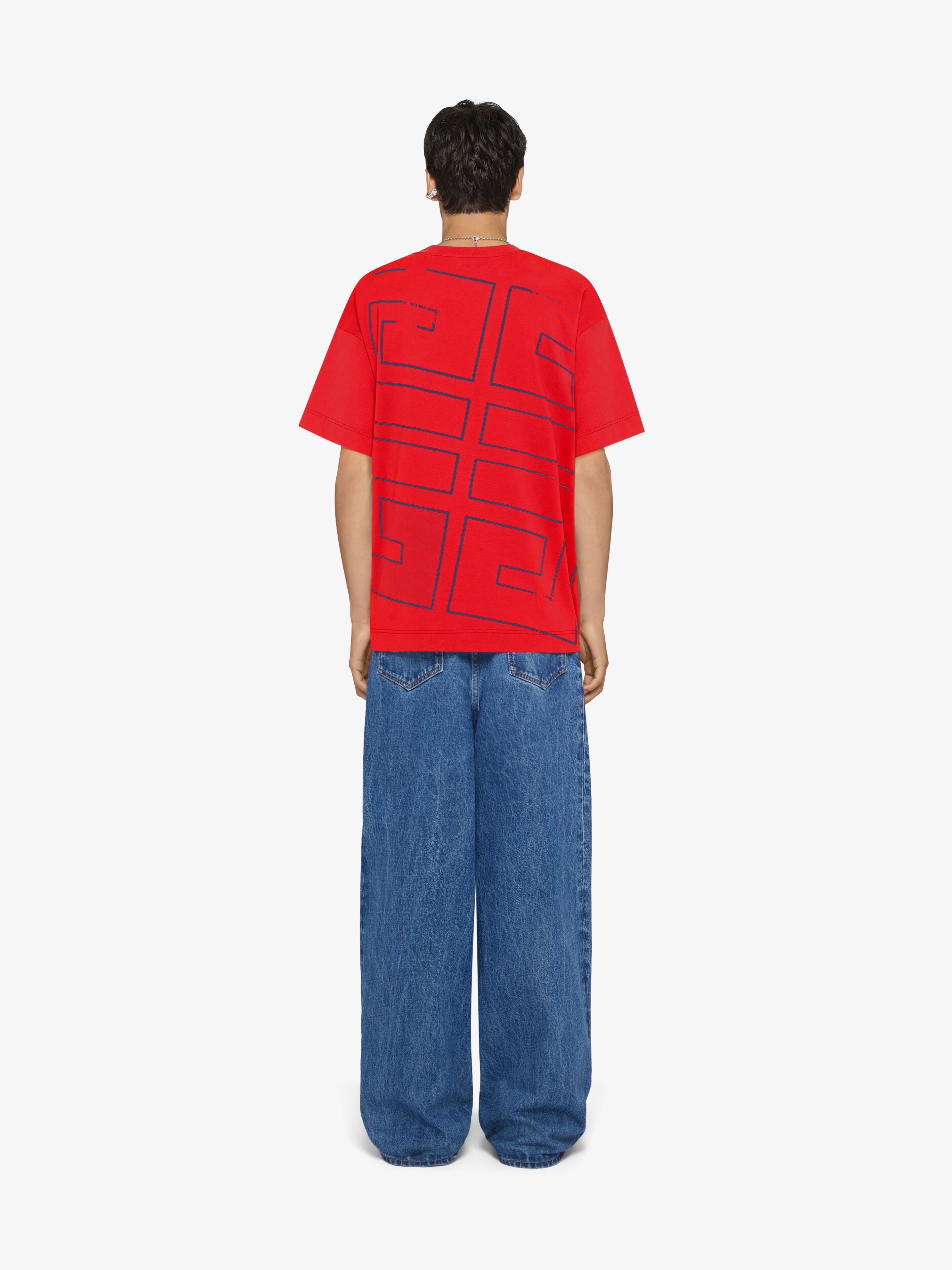 Givenchy o1w1db10325 Short Sleeve Base in Red Size US XS / EU 42 / 0 - 4 Thumbnail