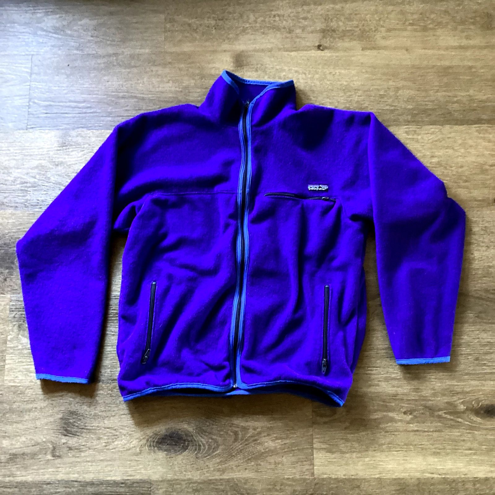 Patagonia Vintage Blue Fleece Patagonia Size US L / EU 52-54 / 3 - 1 Thumbnail