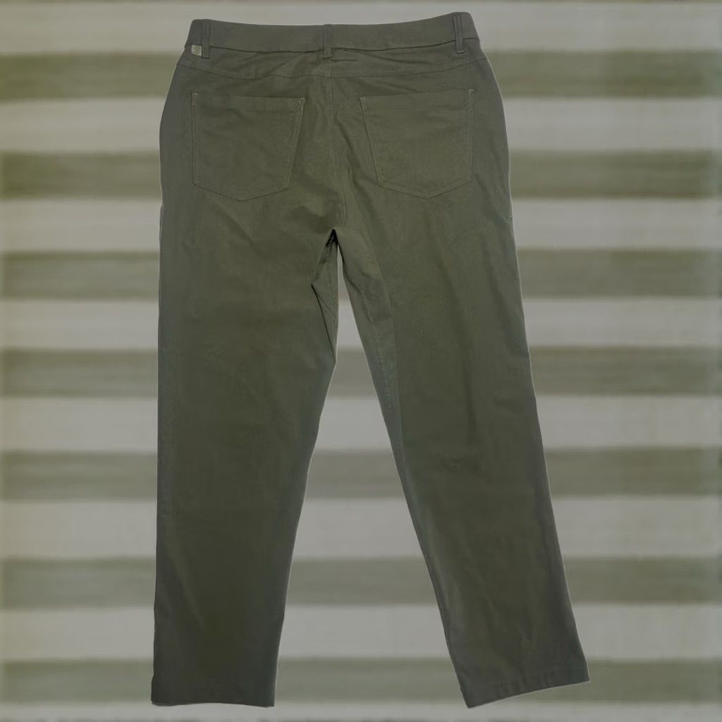 Lululemon Lululemon ABC 5-Pocket Pants Warpstreme LM5AXSS Green 34 Men’s Casual Chino Straight Pant Fathers Day, City, Preppy Size US 34 / EU 50 - 1 Thumbnail