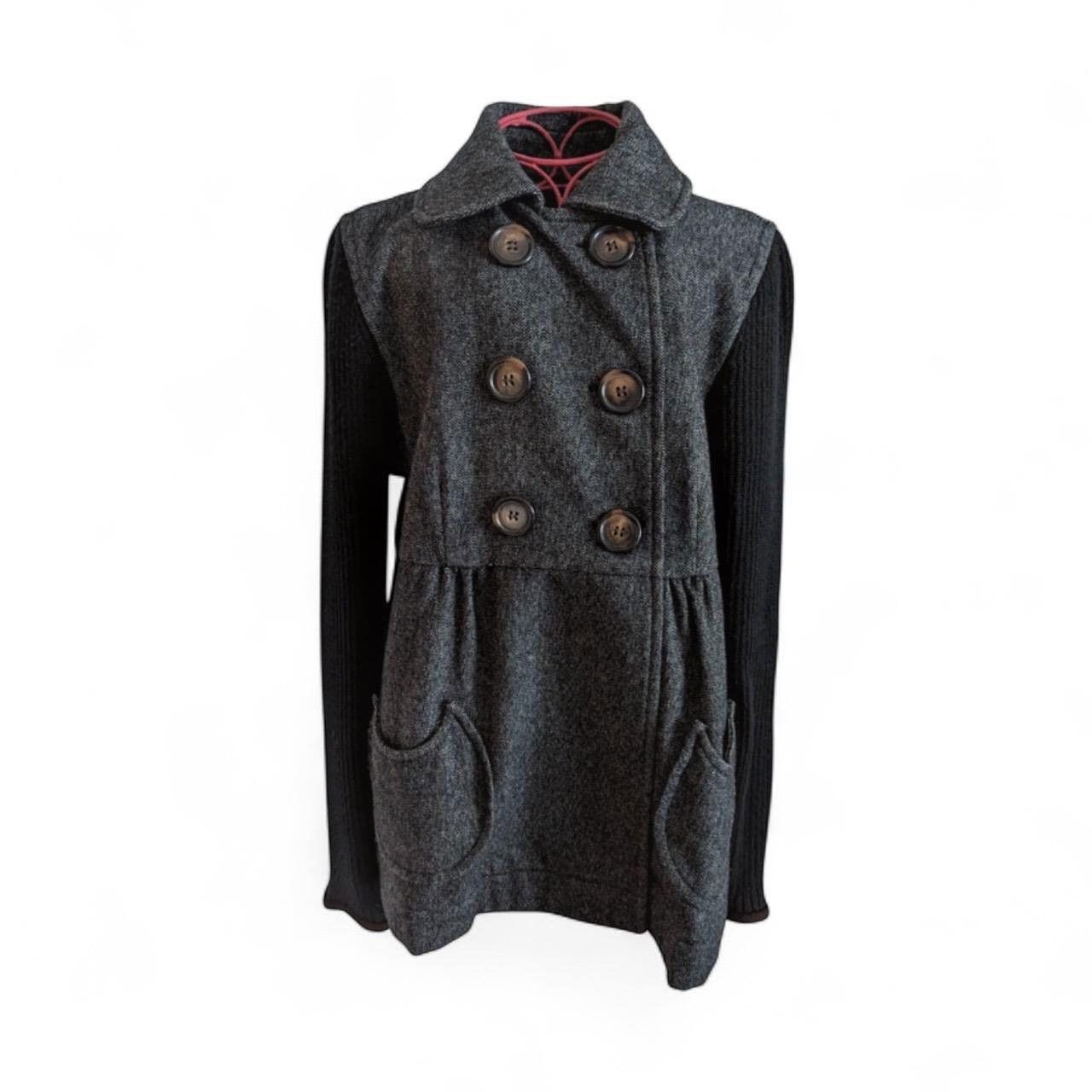 Cop Copine The Cop Copine Wool Big Button Carcoat Size S / US 4 / IT 40 - 5 Thumbnail