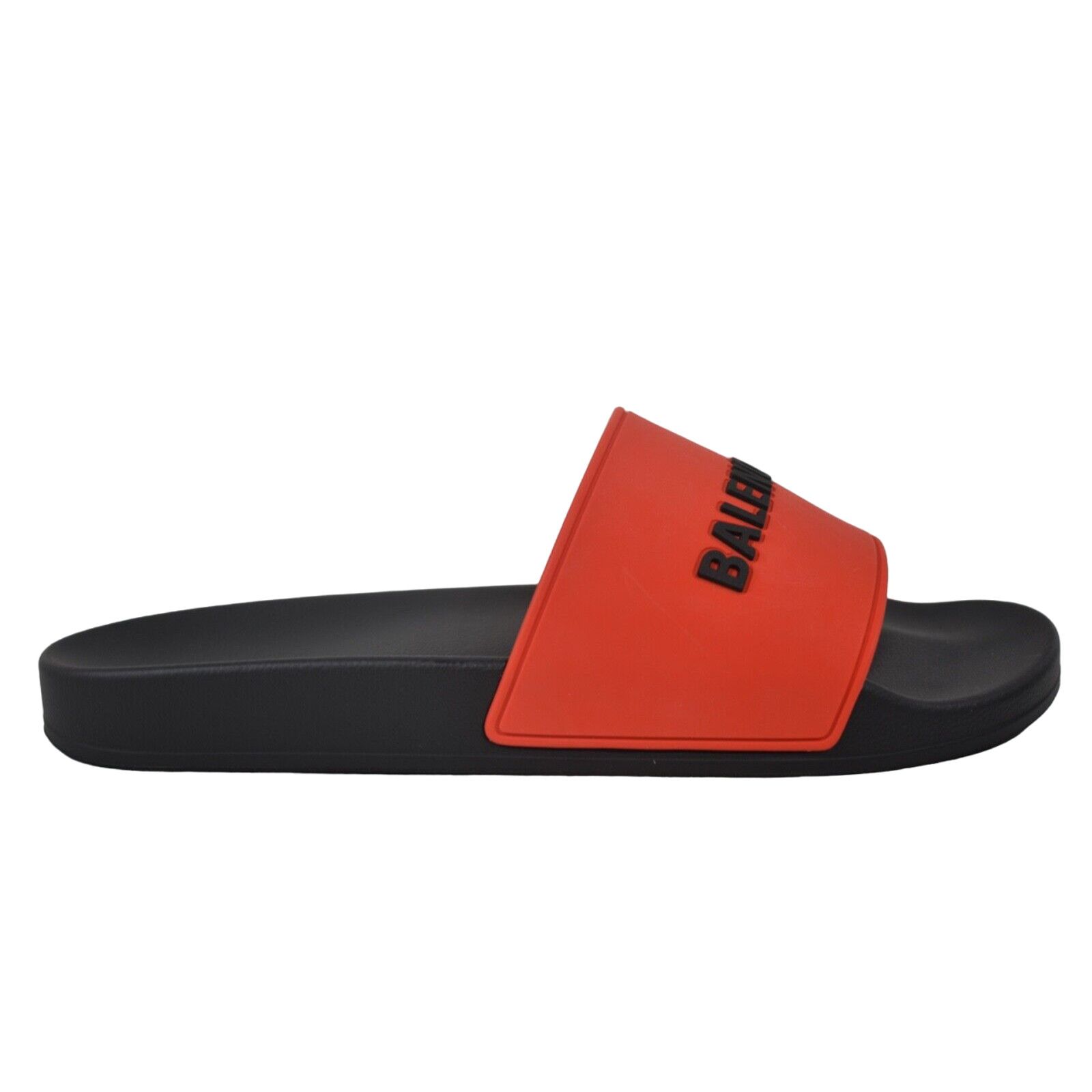 Balenciaga Balenciaga Rubber Logo Slide Pool Sandal Flip Flop Flat 42 9 Size US 9 / EU 42 - 1 Thumbnail