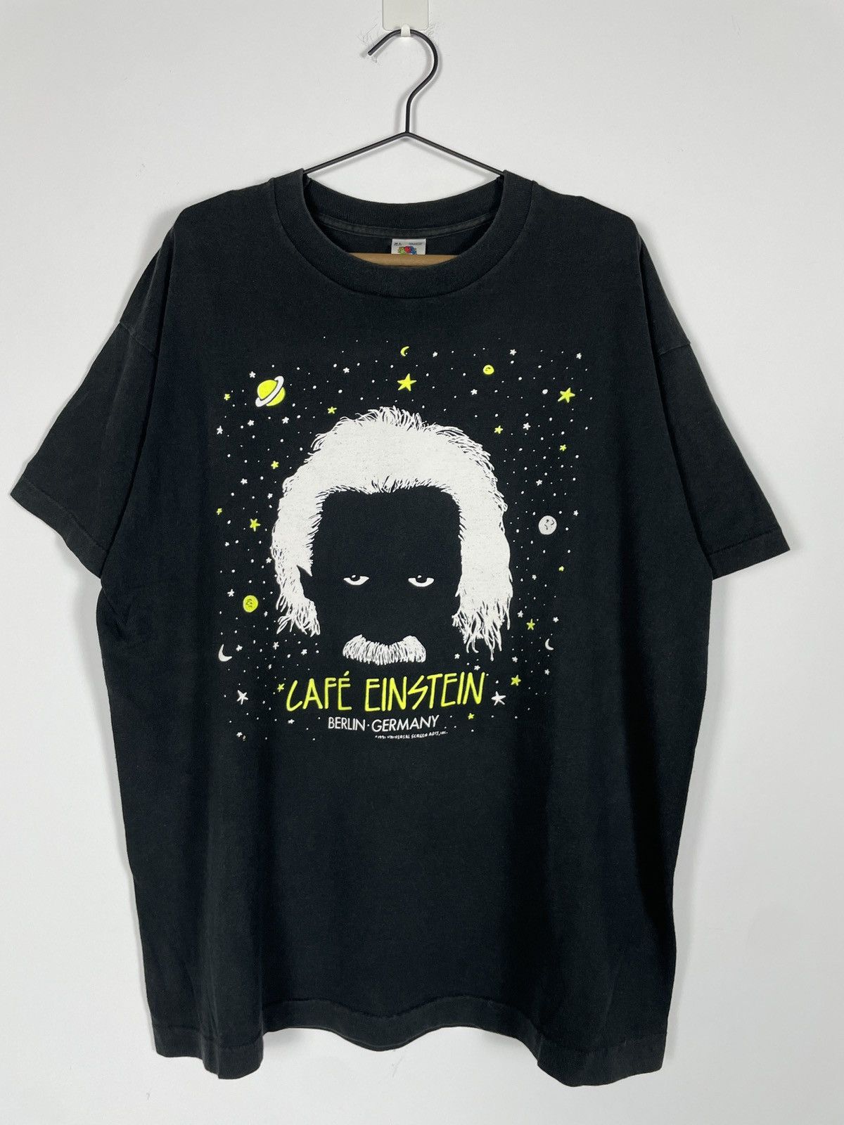Vintage Vintage Cafe Einstein T-Shirt Size US XL / EU 56 / 4 - 1 Thumbnail