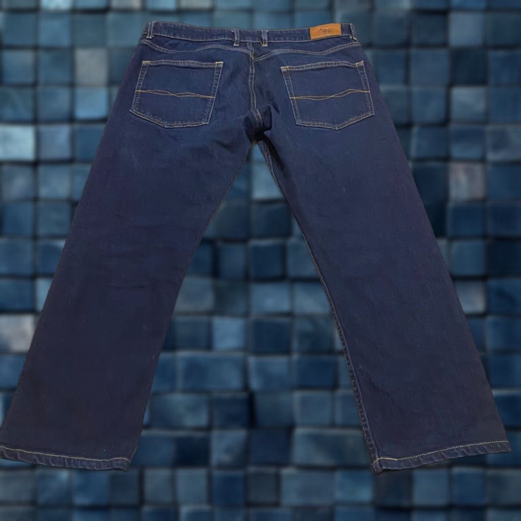 Rodd & Gunn Rodd & Gunn Jeans Mens Regular Straight 36 Blue Denim Dark Wash Mid Rise Casual Pants Size US 36 / EU 52 - 1 Thumbnail