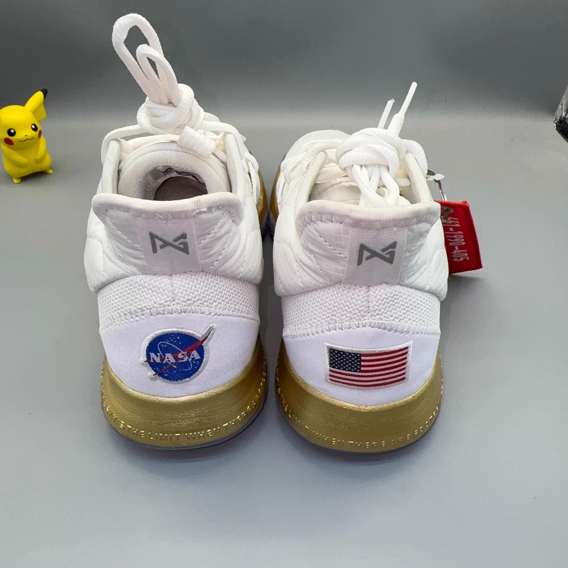 Nike Nike PG3 NASA Platinum White US42.5 Size US 9.5 / EU 42-43 - 3 Thumbnail