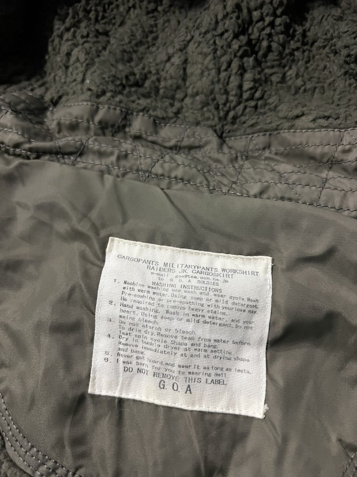 If Six Was Nine × Le Grande Bleu (L.G.B.) Vintage 2000’s G.O.A Military Parka Fur Jacket Size US S / EU 44-46 / 1 - 22 Thumbnail