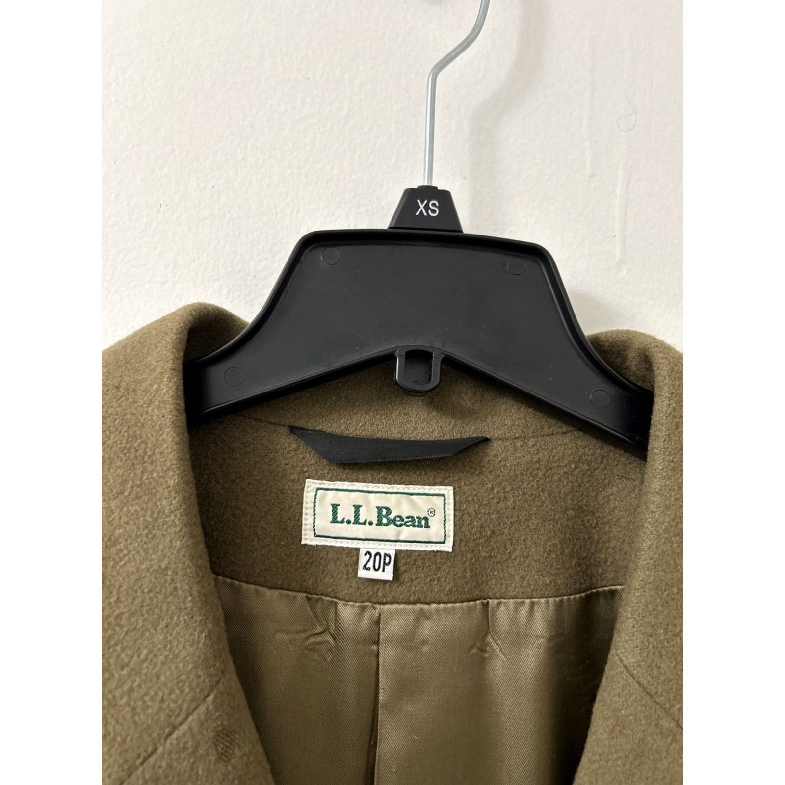 Vintage VINTAGE L.L. Bean Blazer Jacket Womens 20P Brown Wool Cashmere Made In USA Blazer Equestrian Wool/Nylon? Size 3XL / US 20-22 - 4 Thumbnail