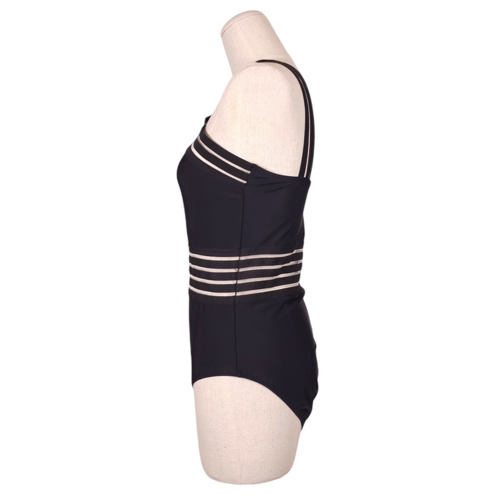 Other Aava Imogen Crossover Swimsuit Black Sz Large Size ONE SIZE - 2 Thumbnail