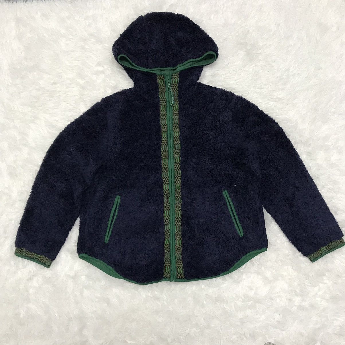 Issey Miyake Nenet fleece hoodie jacket Size M / US 6-8 / IT 42-44 - 1 Thumbnail